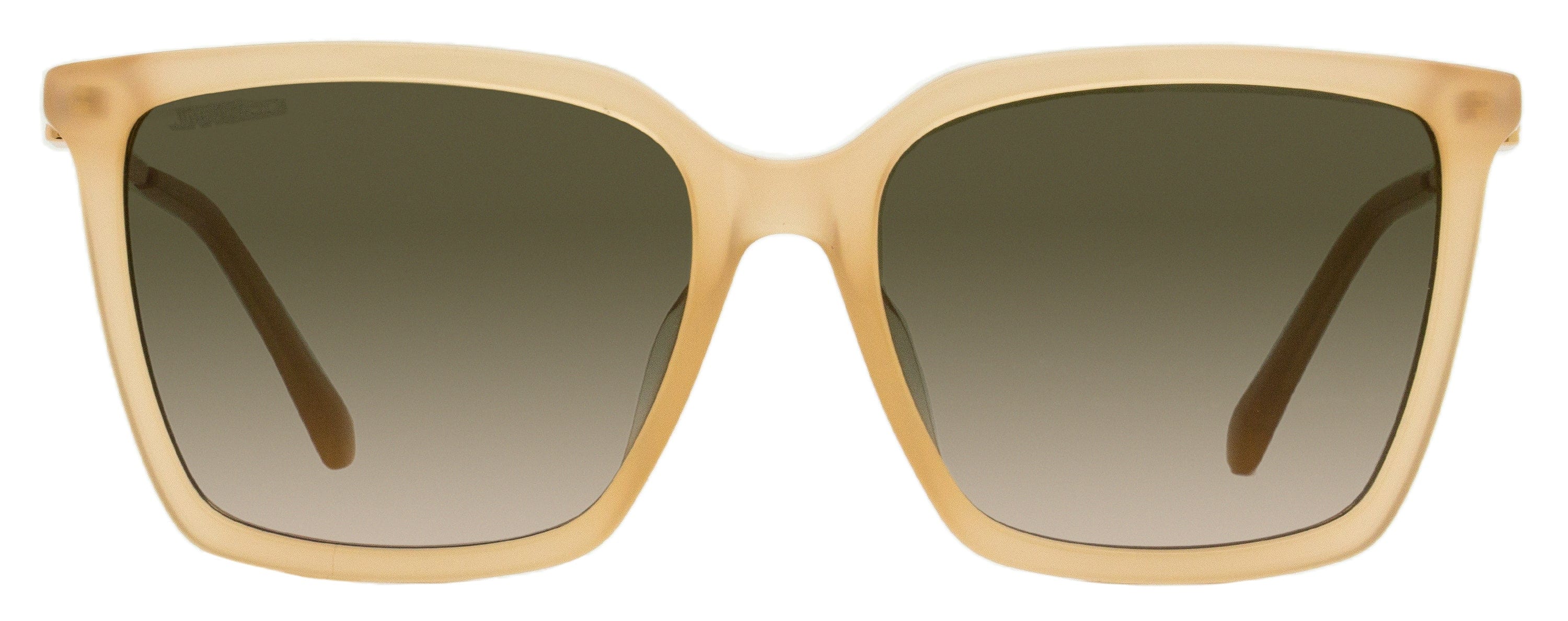 Jimmy Choo Square Sunglasses Totta /G FWMHA Nude/Gold 56 mm