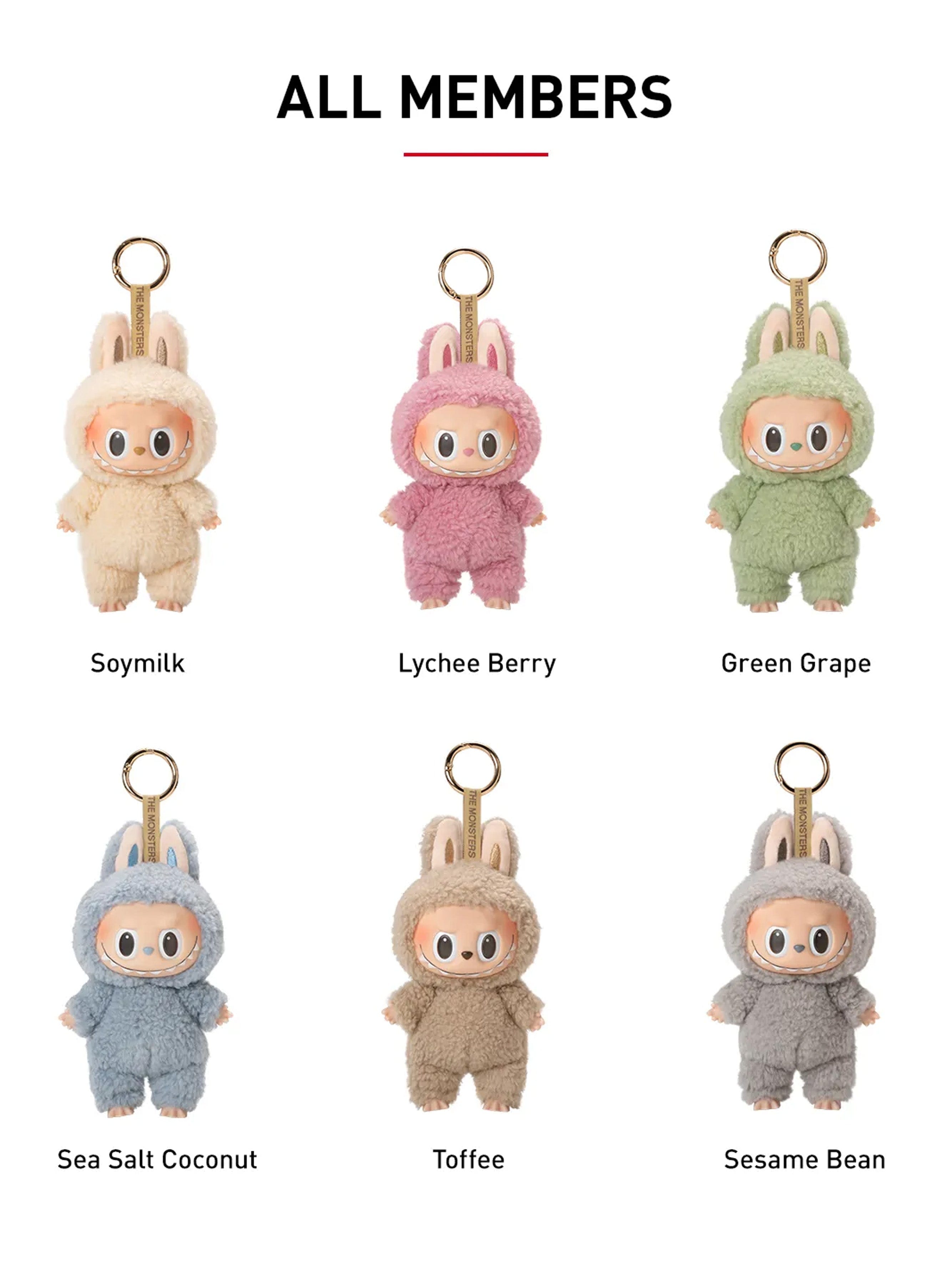 Pop Mart Labubu The Monsters Tasty Macarons Vinyl Plush Pendant Single Blind Box