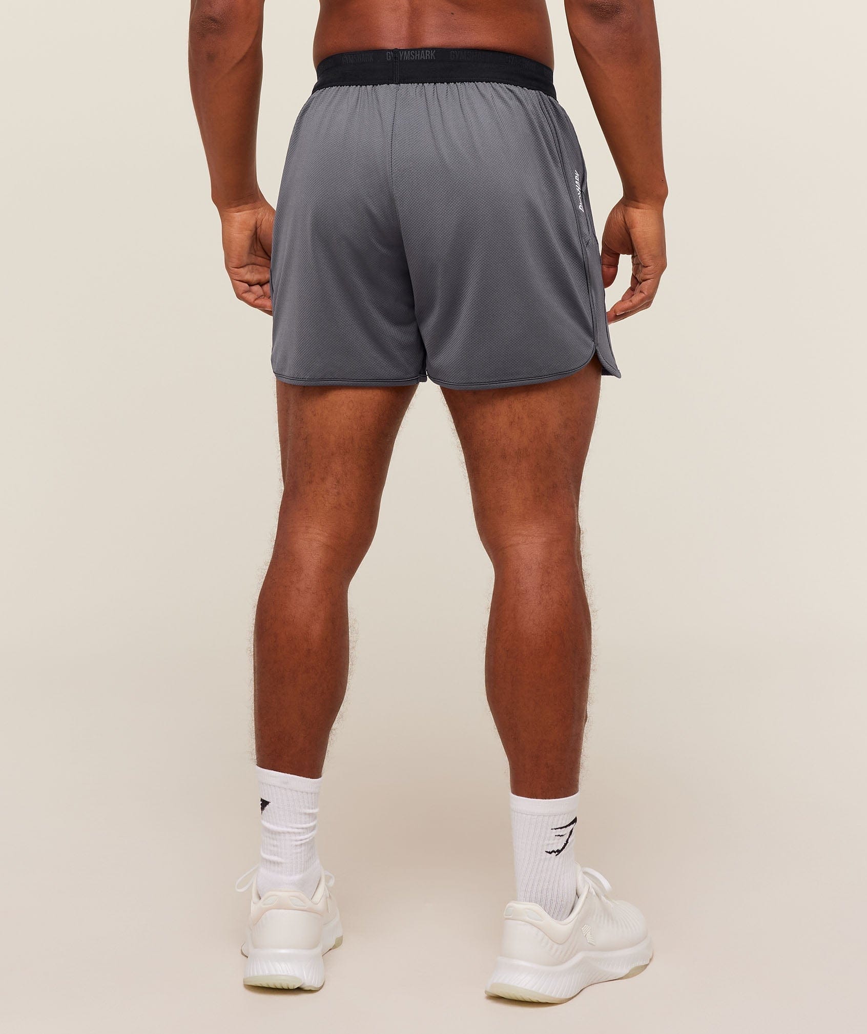 Gymshark Mesh Hybrid 5" Shorts Dark Grey