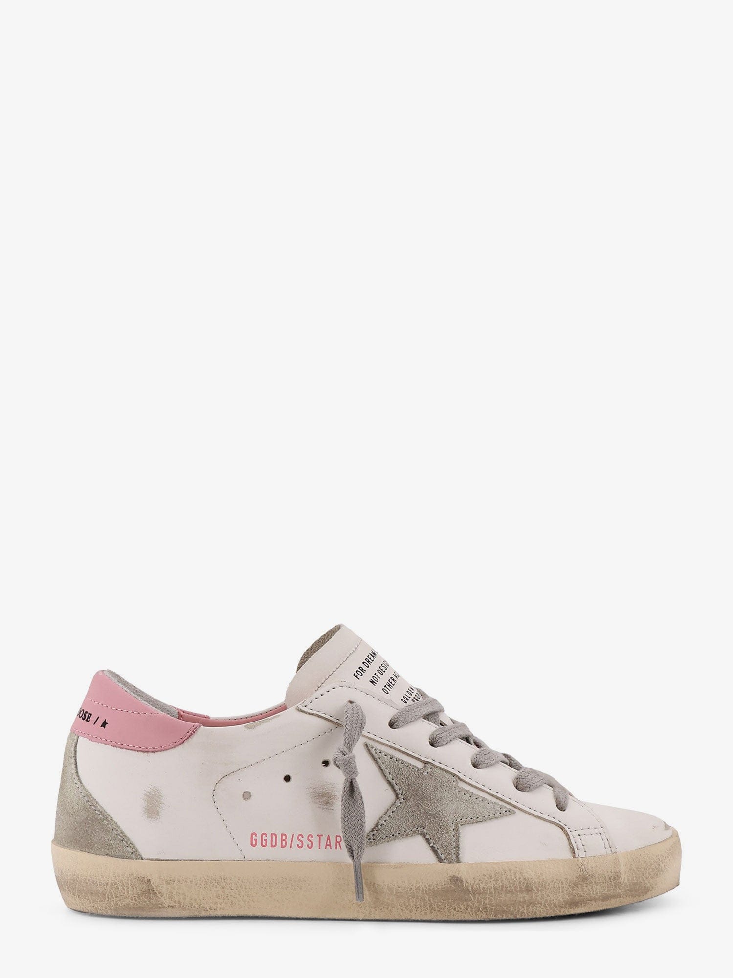 Golden GOOSE Deluxe BRAND Superstar leather sneakers with iconic side logo