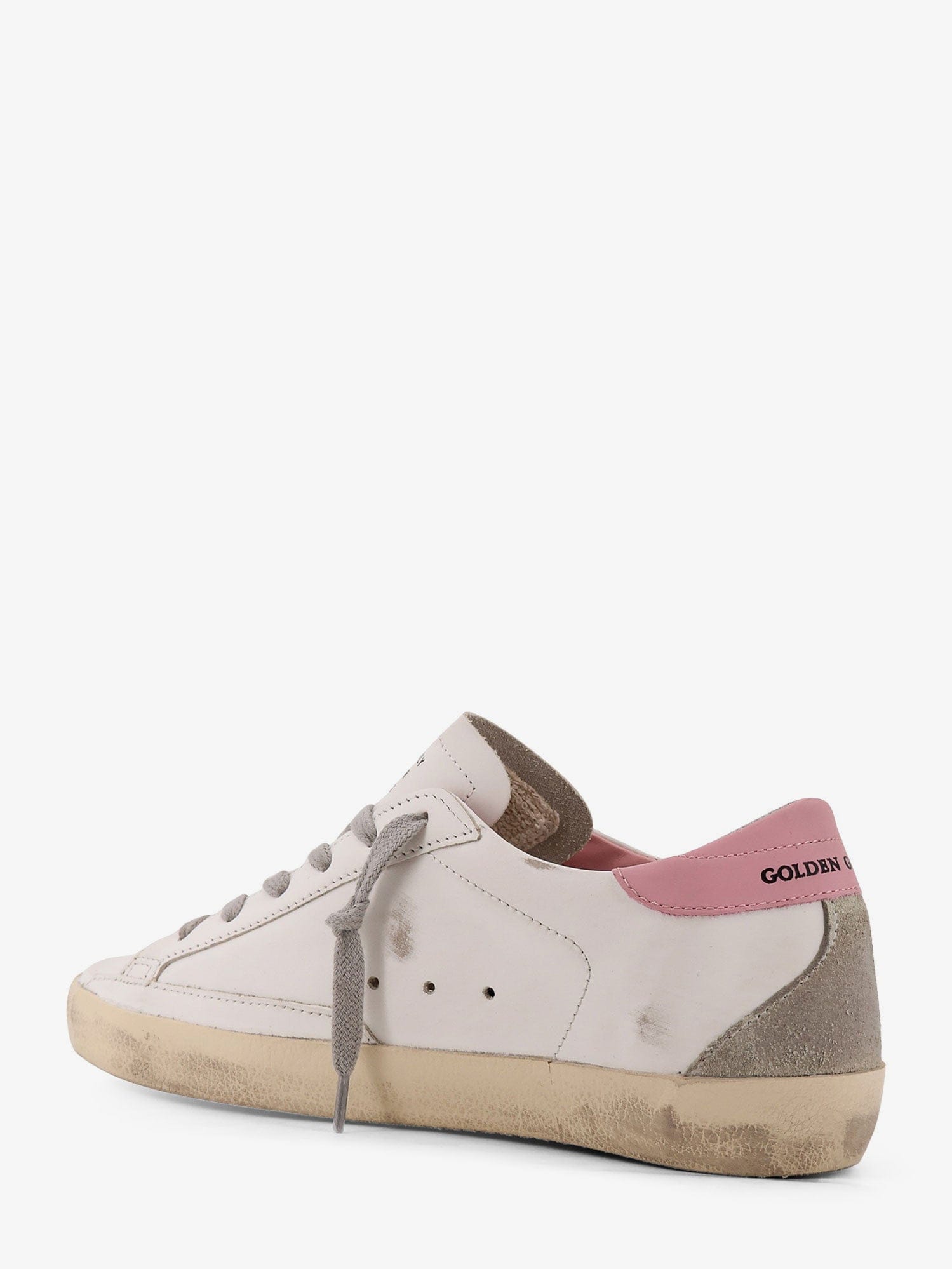 Golden GOOSE Deluxe BRAND Superstar leather sneakers with iconic side logo
