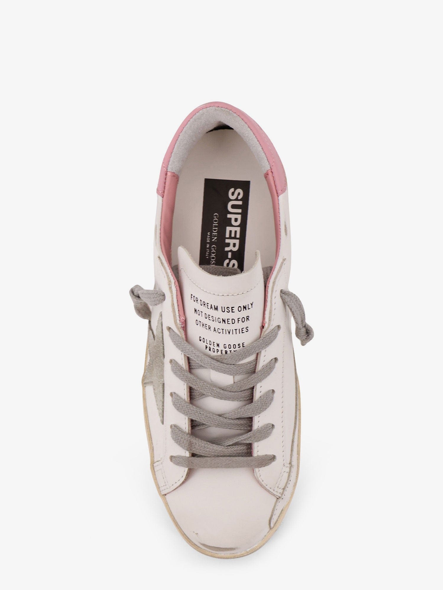 Golden GOOSE Deluxe BRAND Superstar leather sneakers with iconic side logo