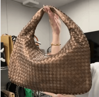 Bottega Veneta 115653 Leather Brown Intrecciato Hobo B0705XULF6