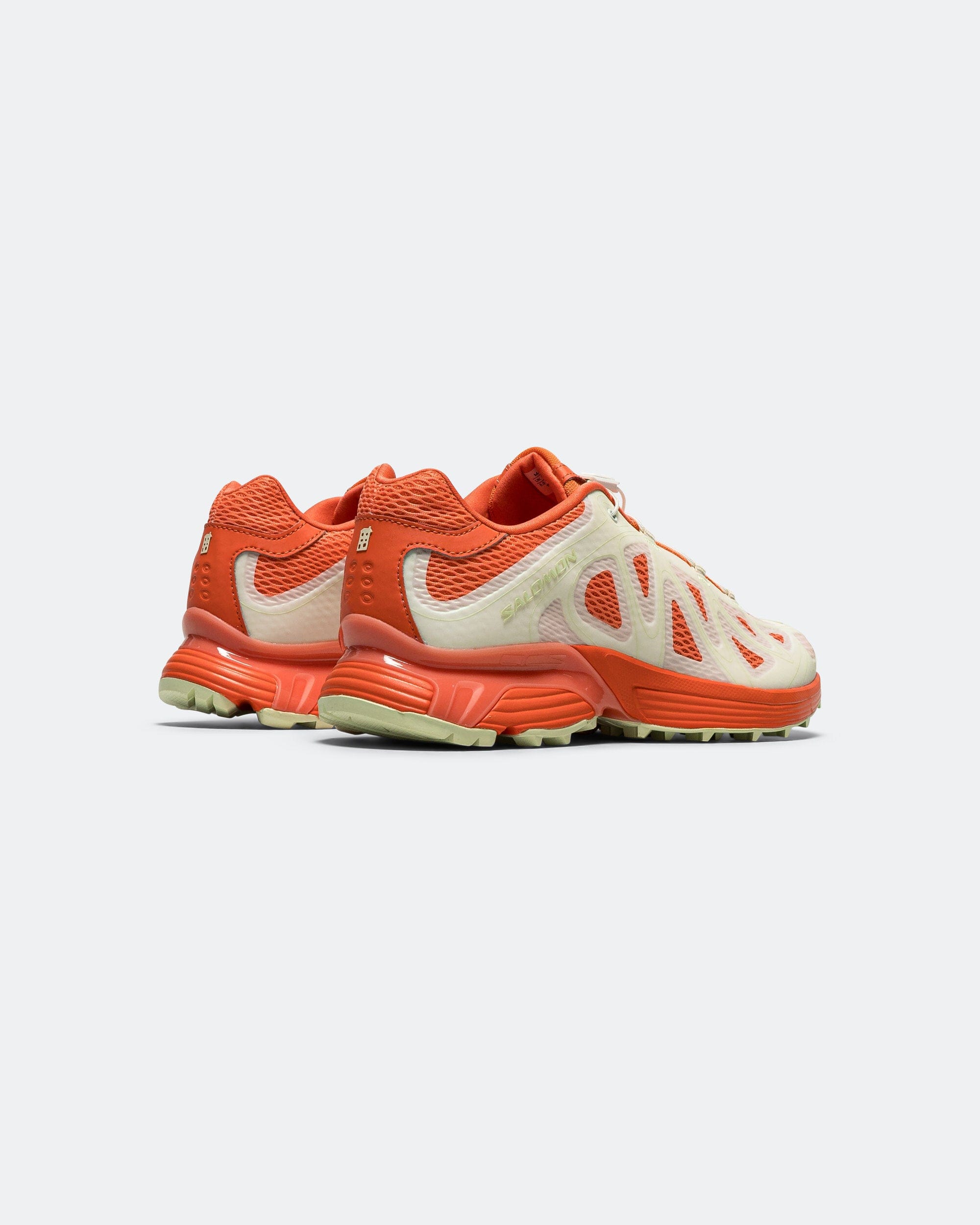 Salomon XT - Whisper Void x Ama Lou - Vanilla/Fusion Coral - Emberglow