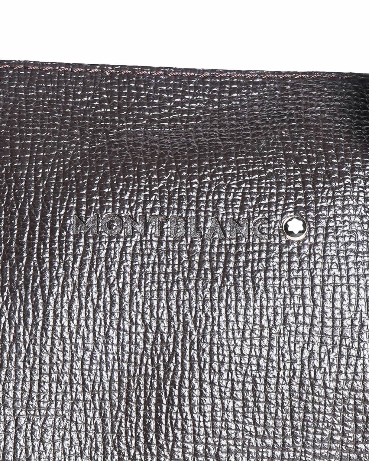 Montblanc Brown Soft Grain Meisterstück Shoulder Bag