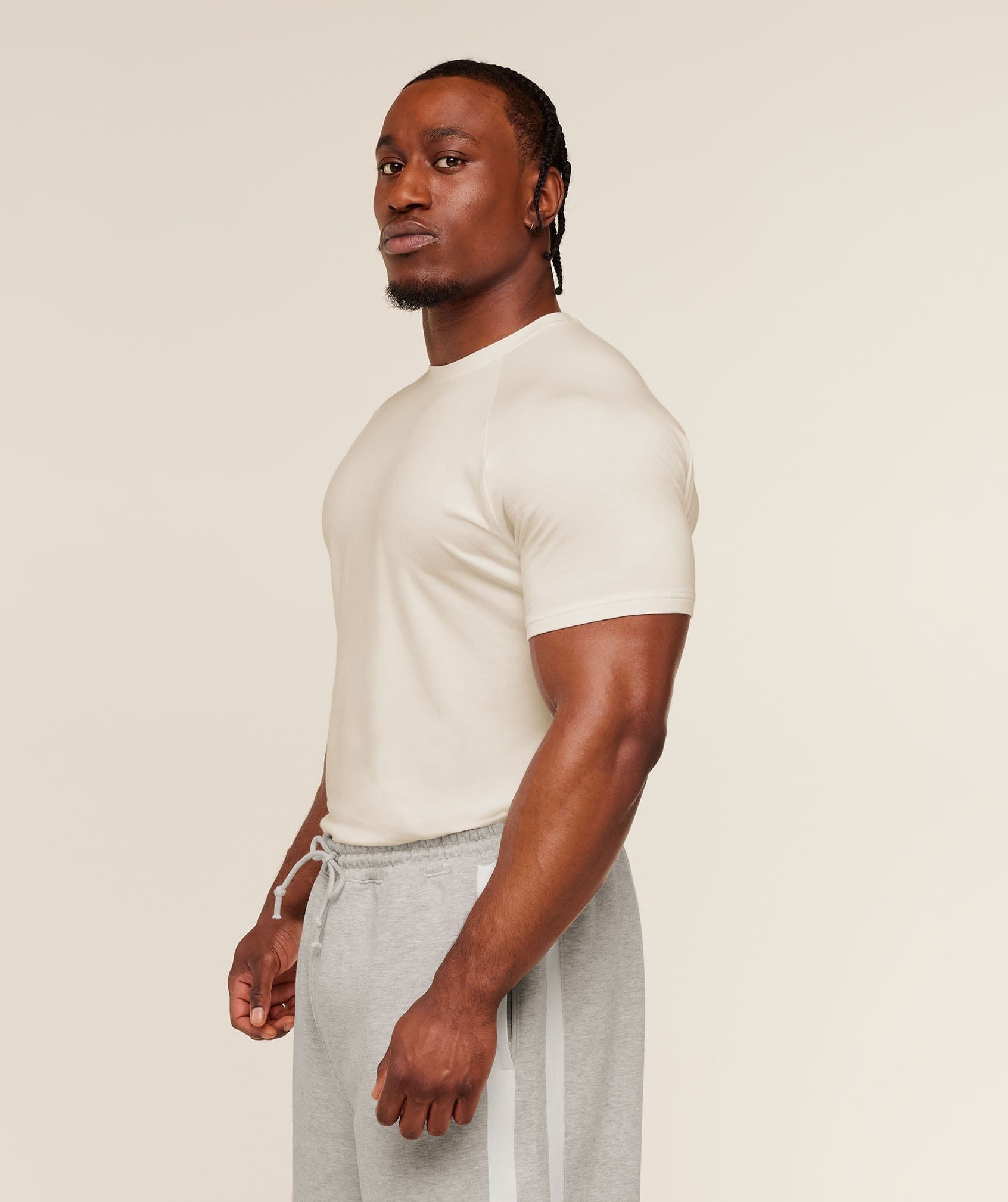 Gymshark Gymshark x Cbum Essential T - Shirt Soft White