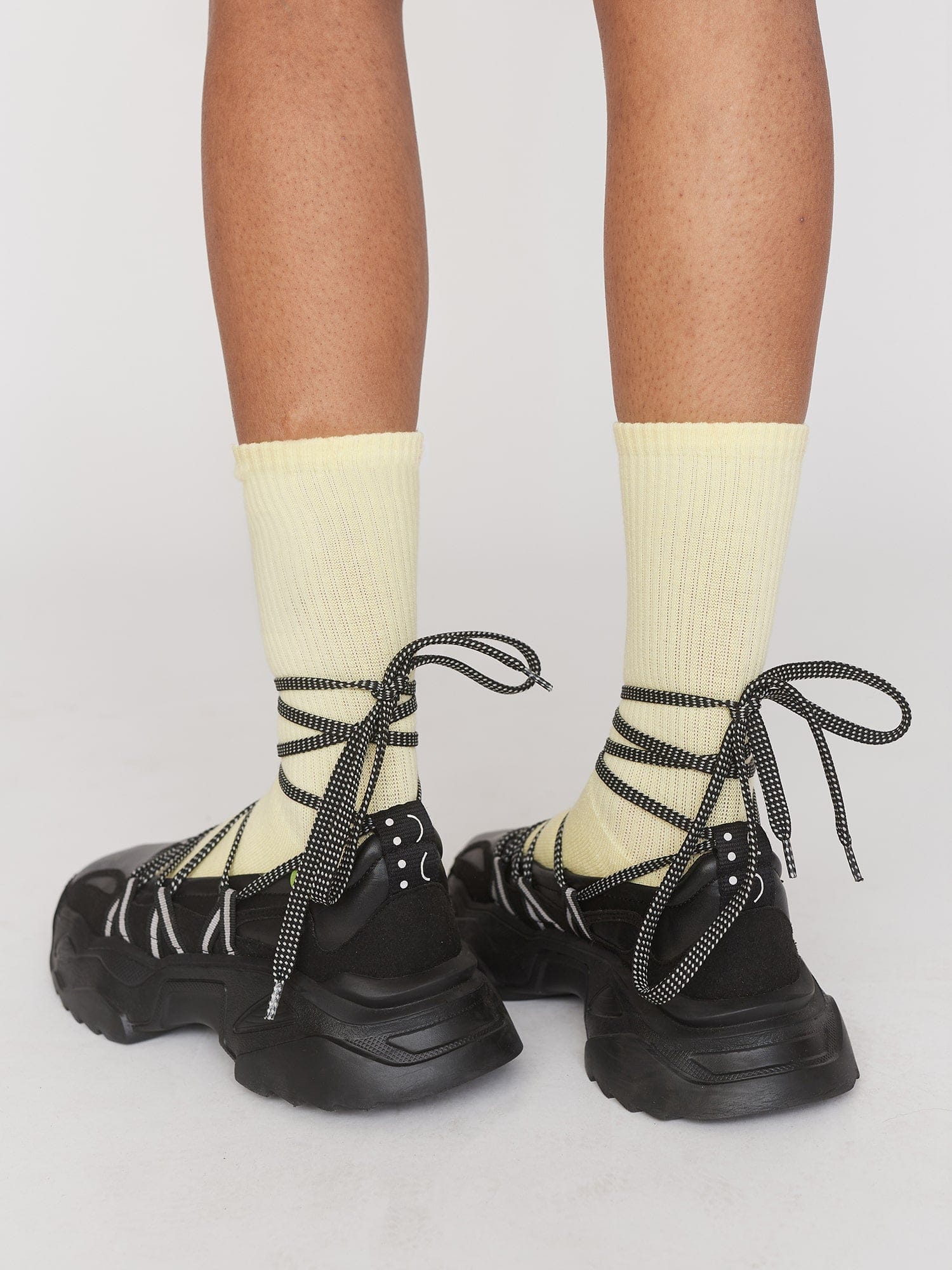 Lazy Oaf Happy Sad Lace Up Ballet Sneaker