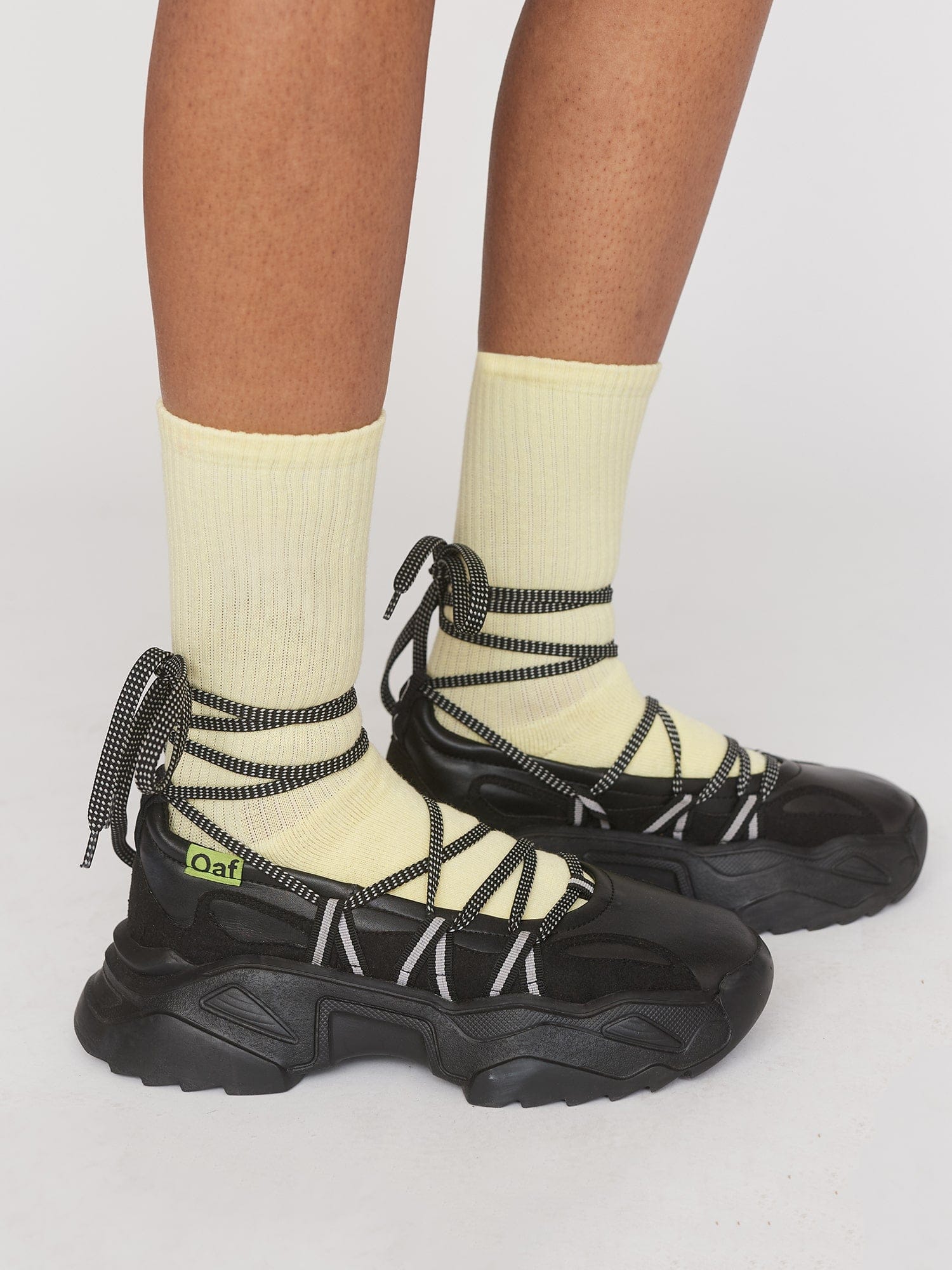 Lazy Oaf Happy Sad Lace Up Ballet Sneaker