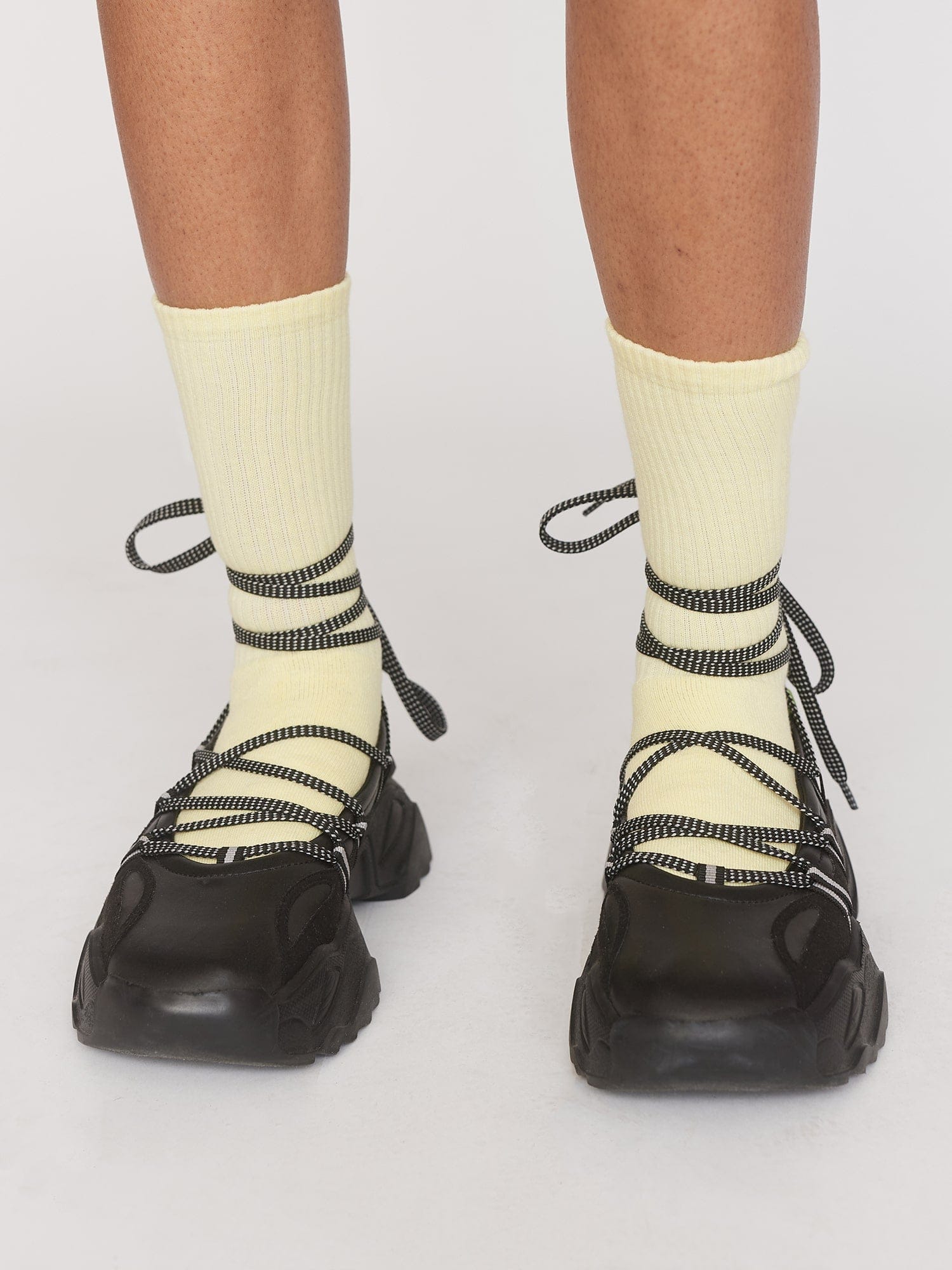 Lazy Oaf Happy Sad Lace Up Ballet Sneaker