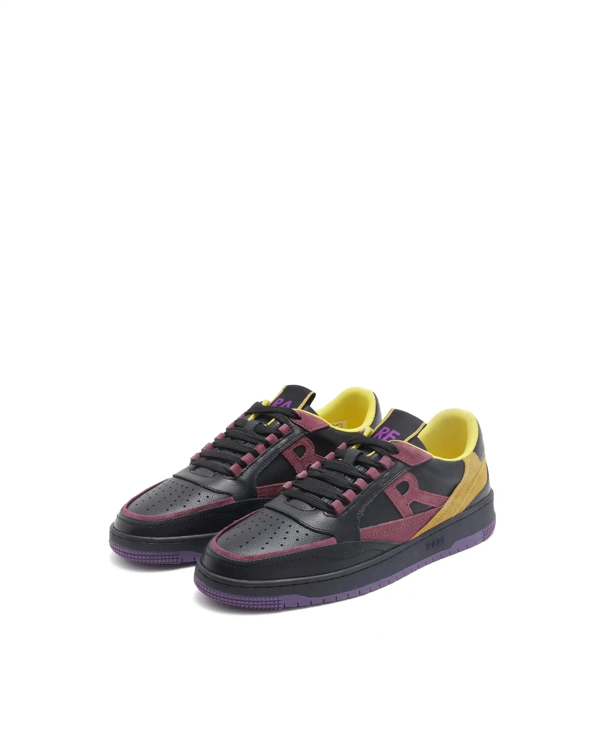 RAREZ Rare Rabbit Men Inferno Black Lace - Up Closure Sneaker