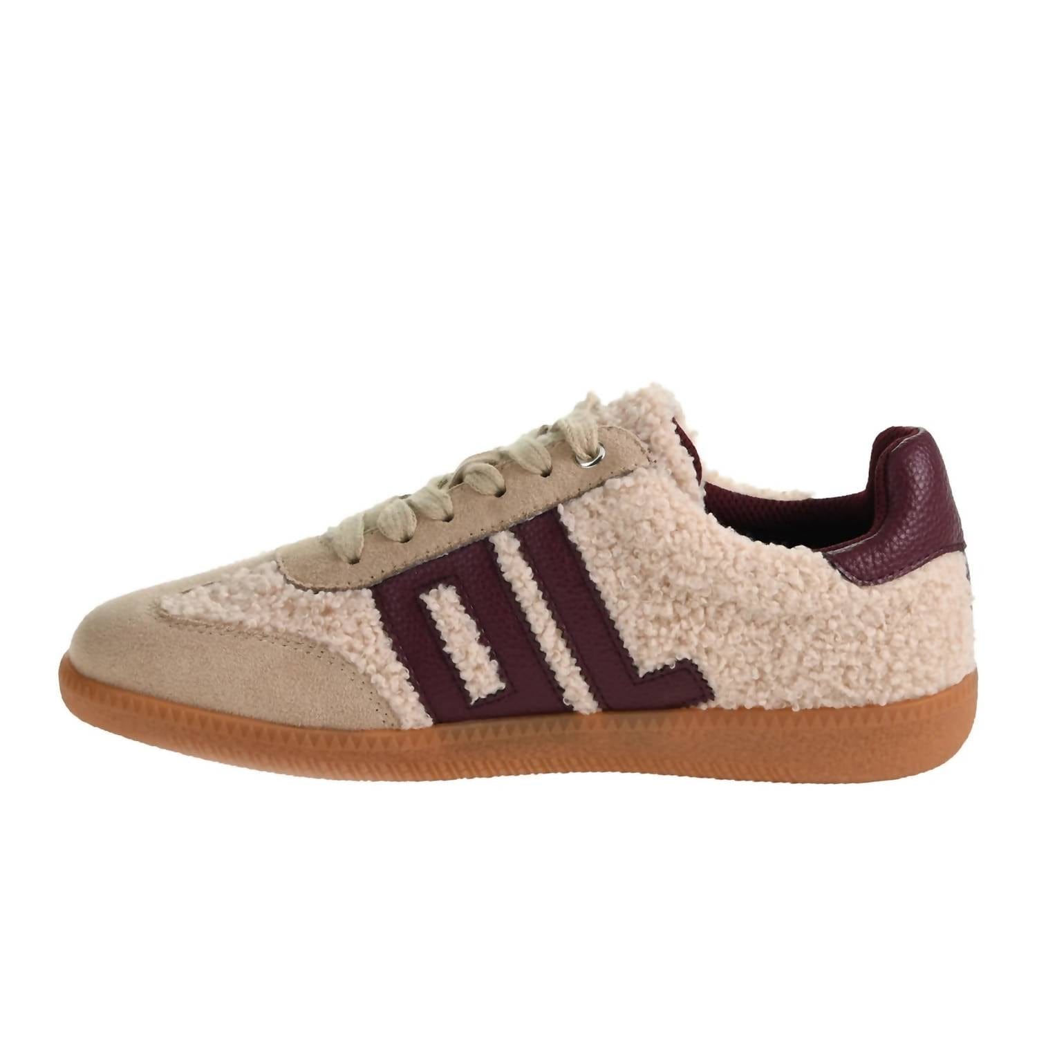 SHERPA Women's Sherpa Sneaker In Beige