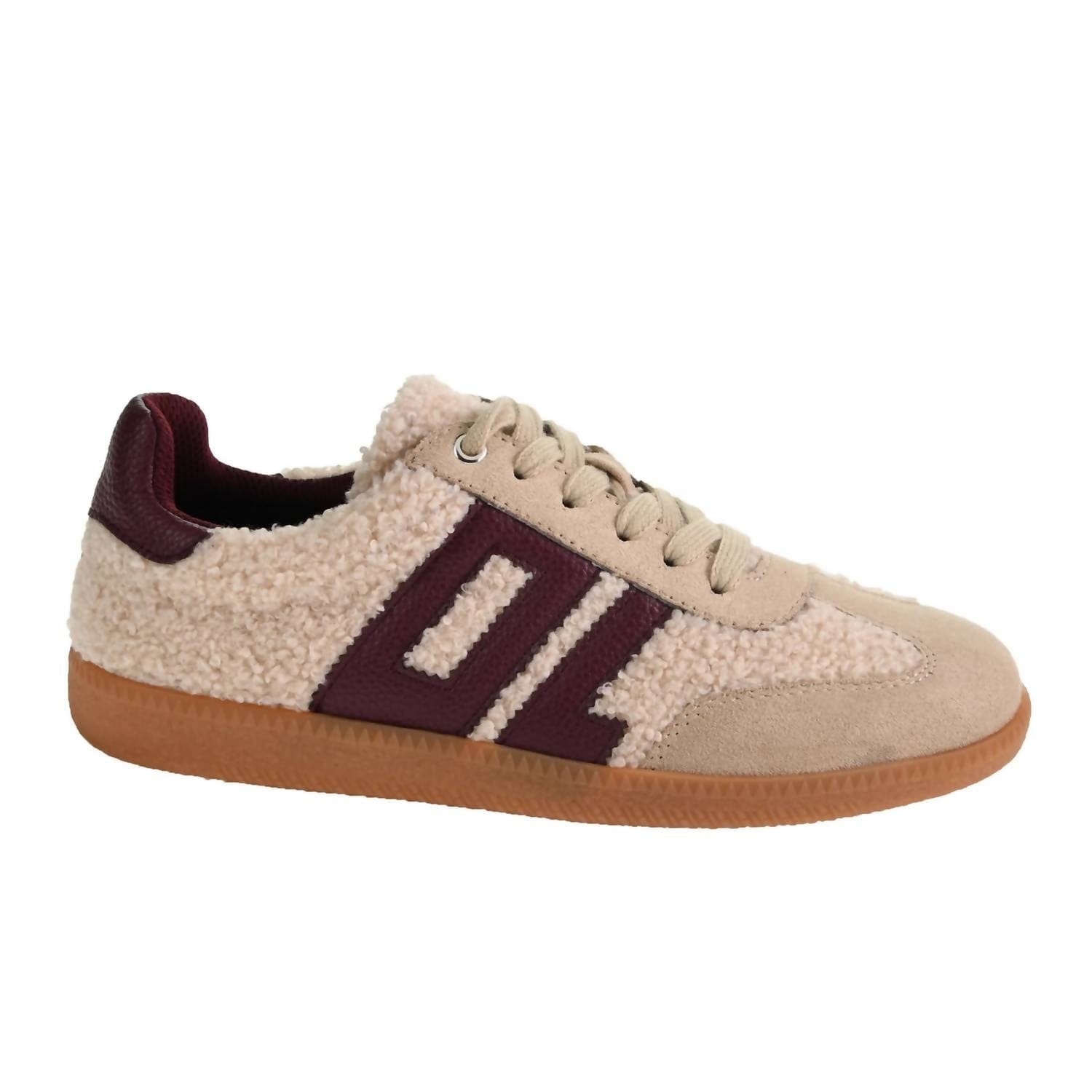 SHERPA Women's Sherpa Sneaker In Beige