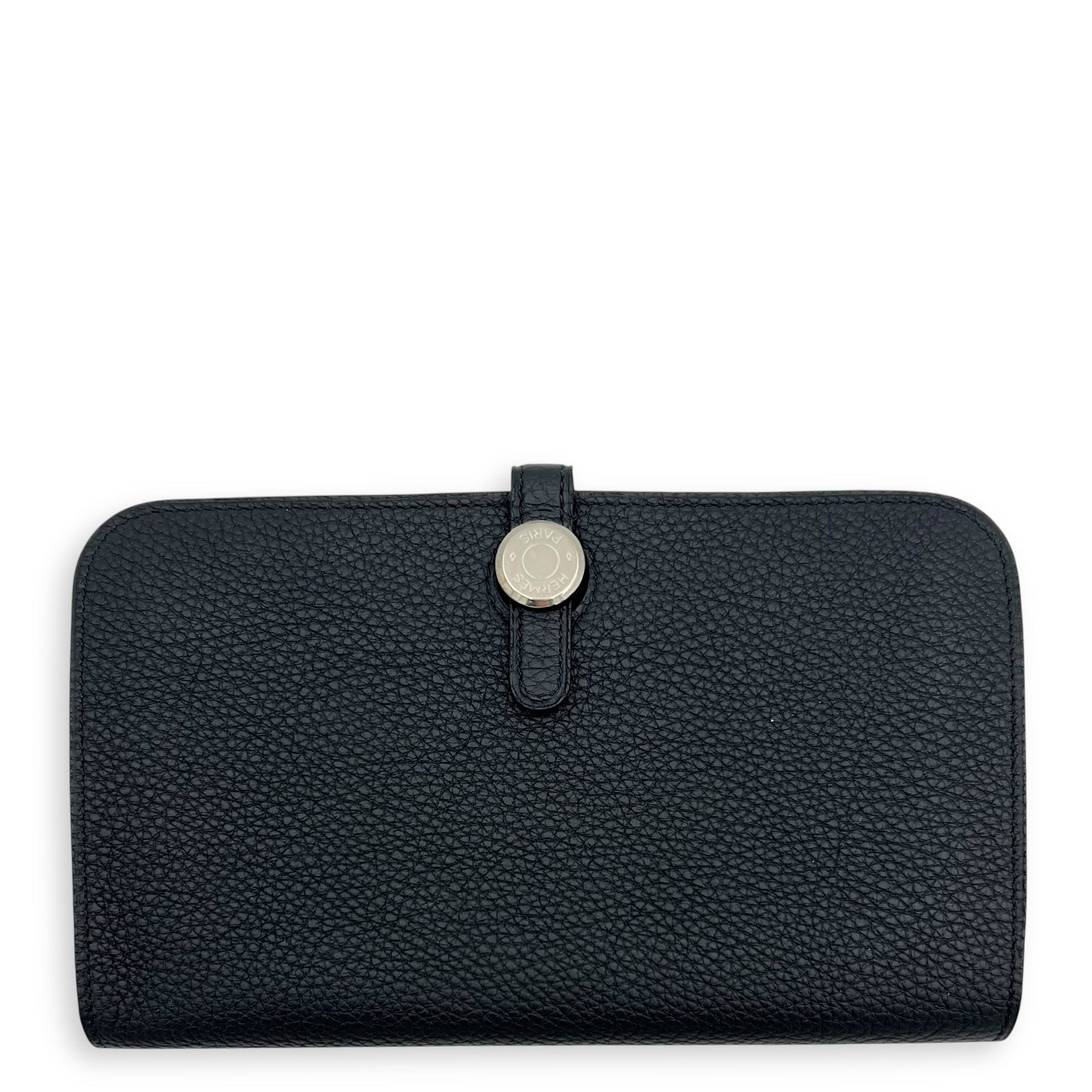 Hermès Dogon Duo Black in Clemence, Palladium hardware S2508 - 007329TT