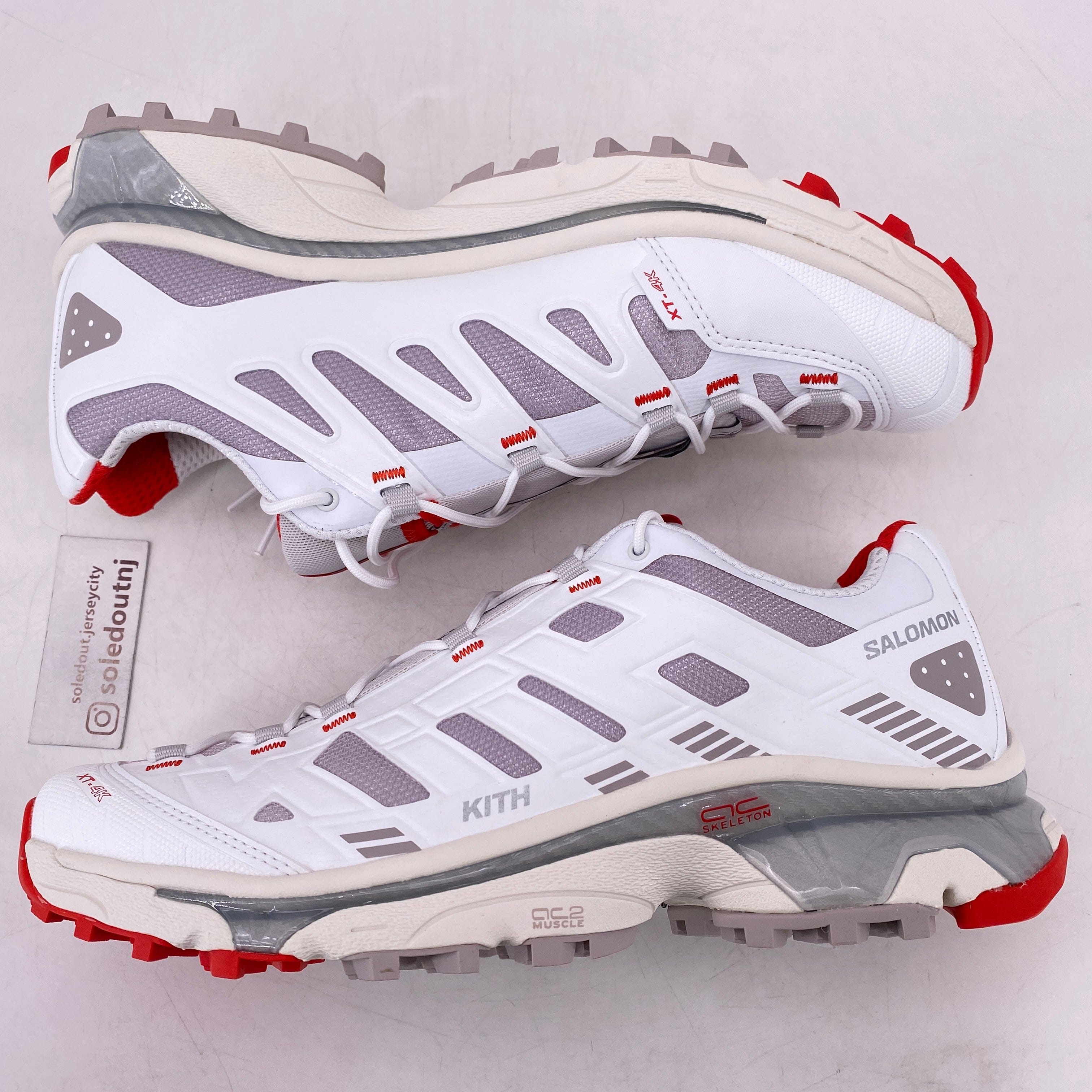 Salomon XT - 4K Kith Bright White 2024 New Size 11