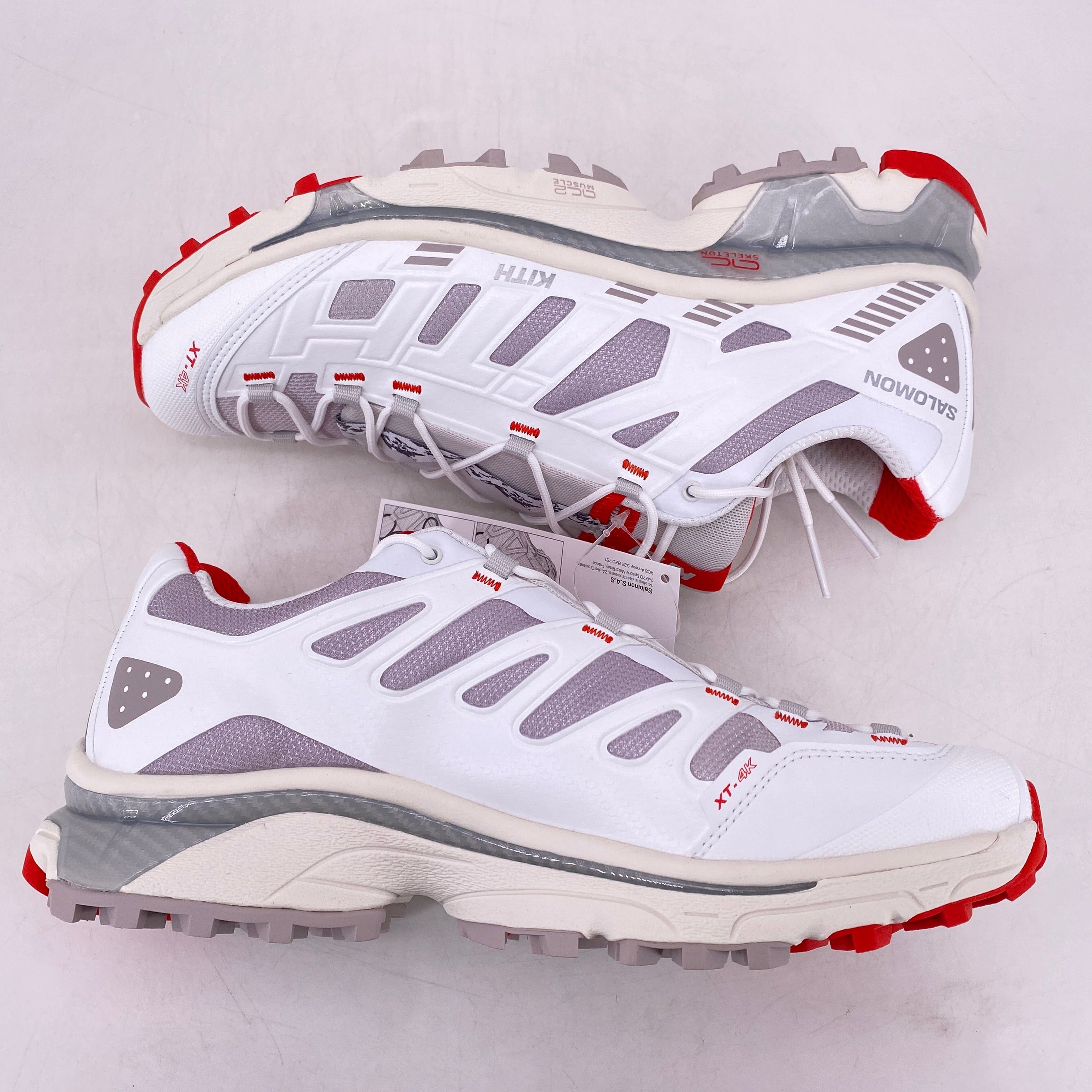 Salomon XT - 4K Kith Bright White 2024 New Size 11