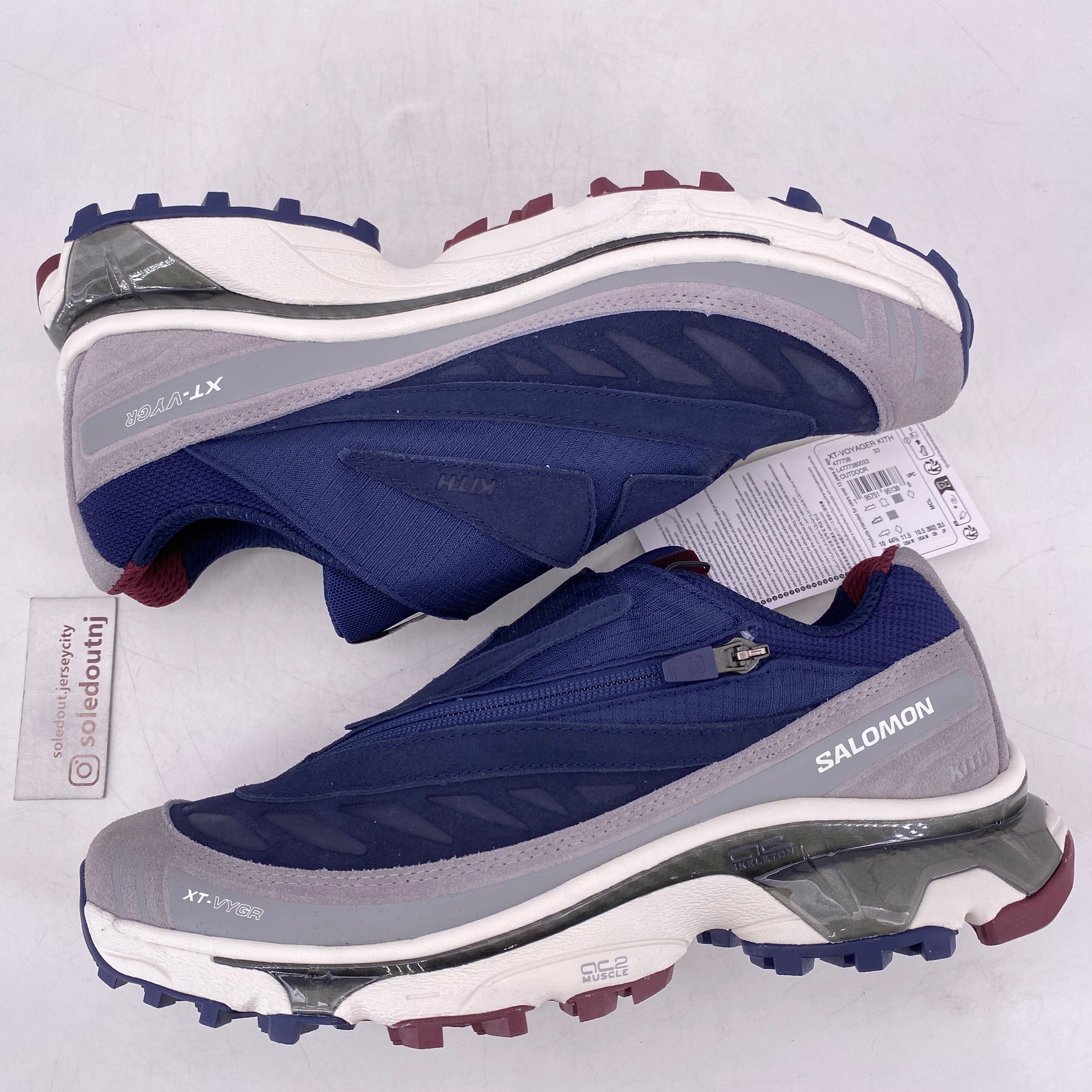 Salomon XT - VOYAGER KITH Maritime Blue 2024 New Size 10.5