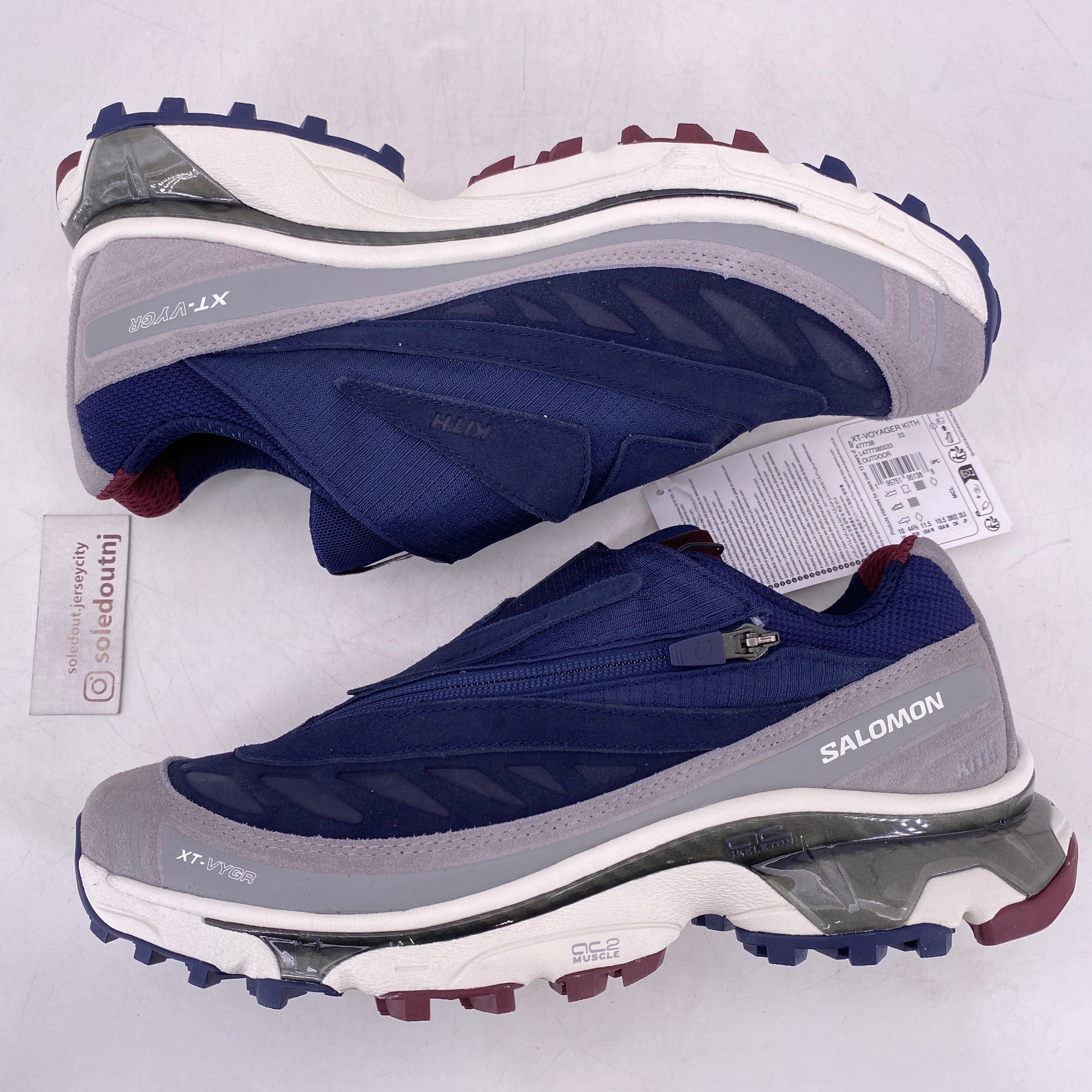 Salomon XT - VOYAGER KITH Maritime Blue 2024 New Size 10.5