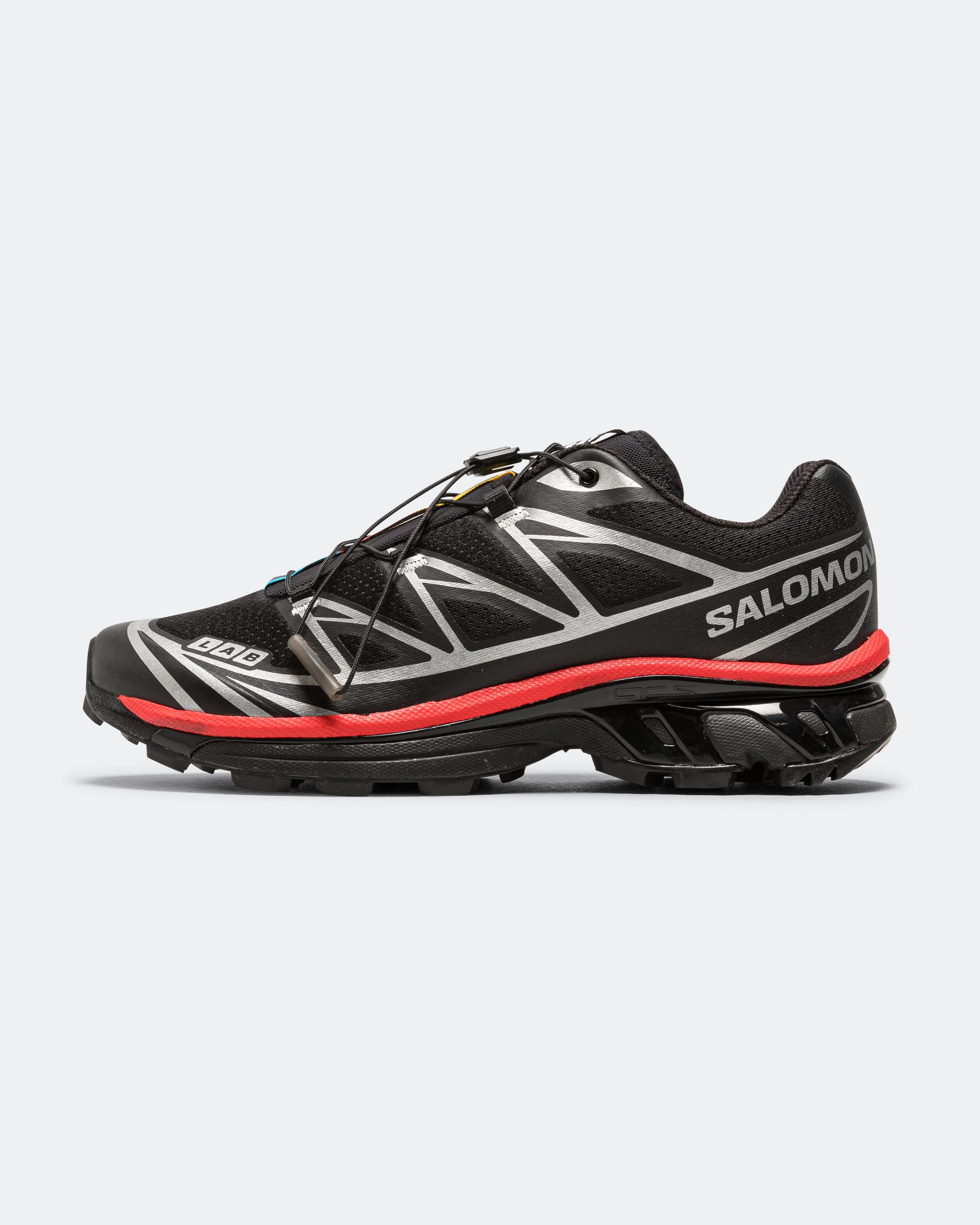 Salomon XT - 6 - Black/Fiery Red - Ftw Silver