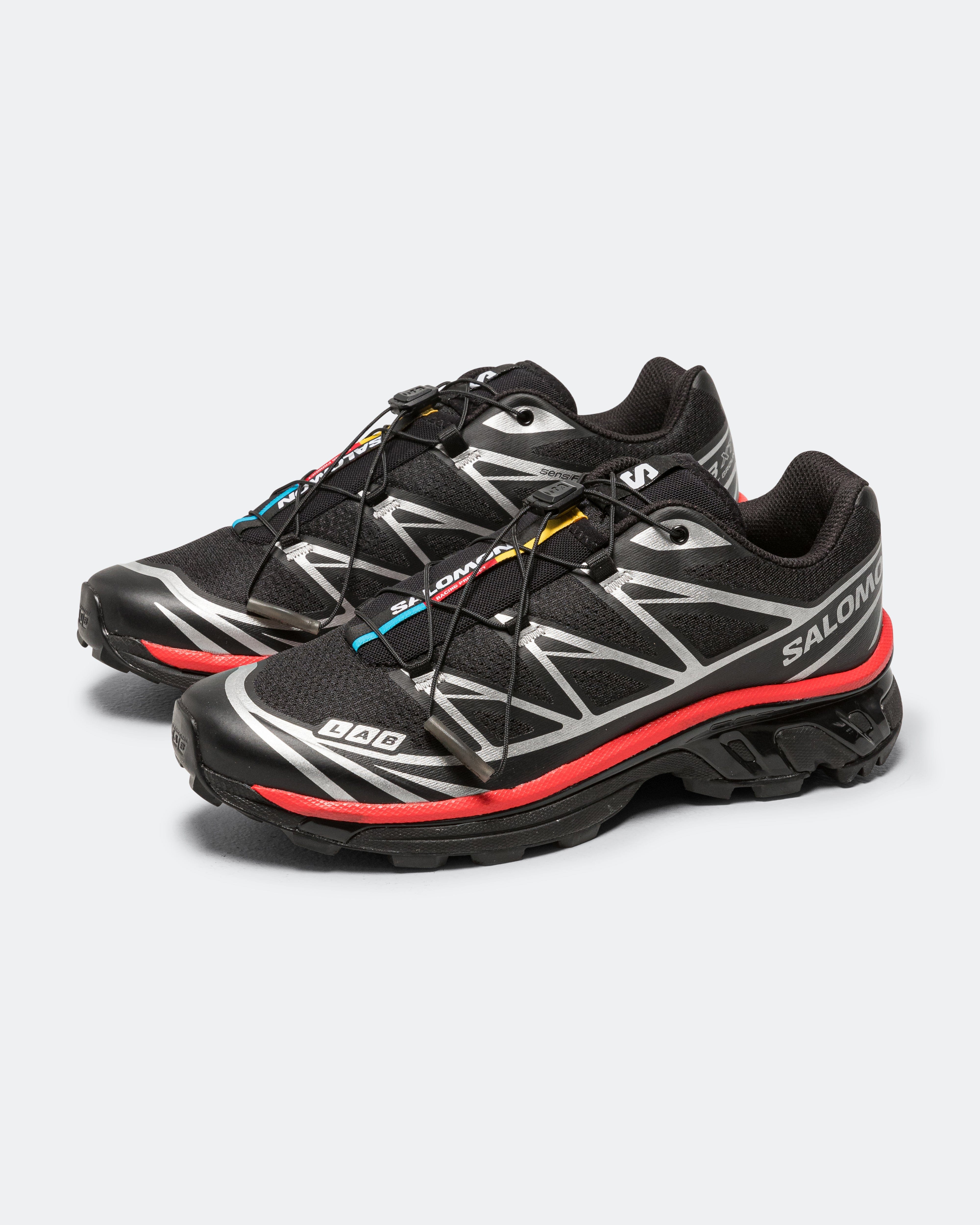 Salomon XT - 6 - Black/Fiery Red - Ftw Silver