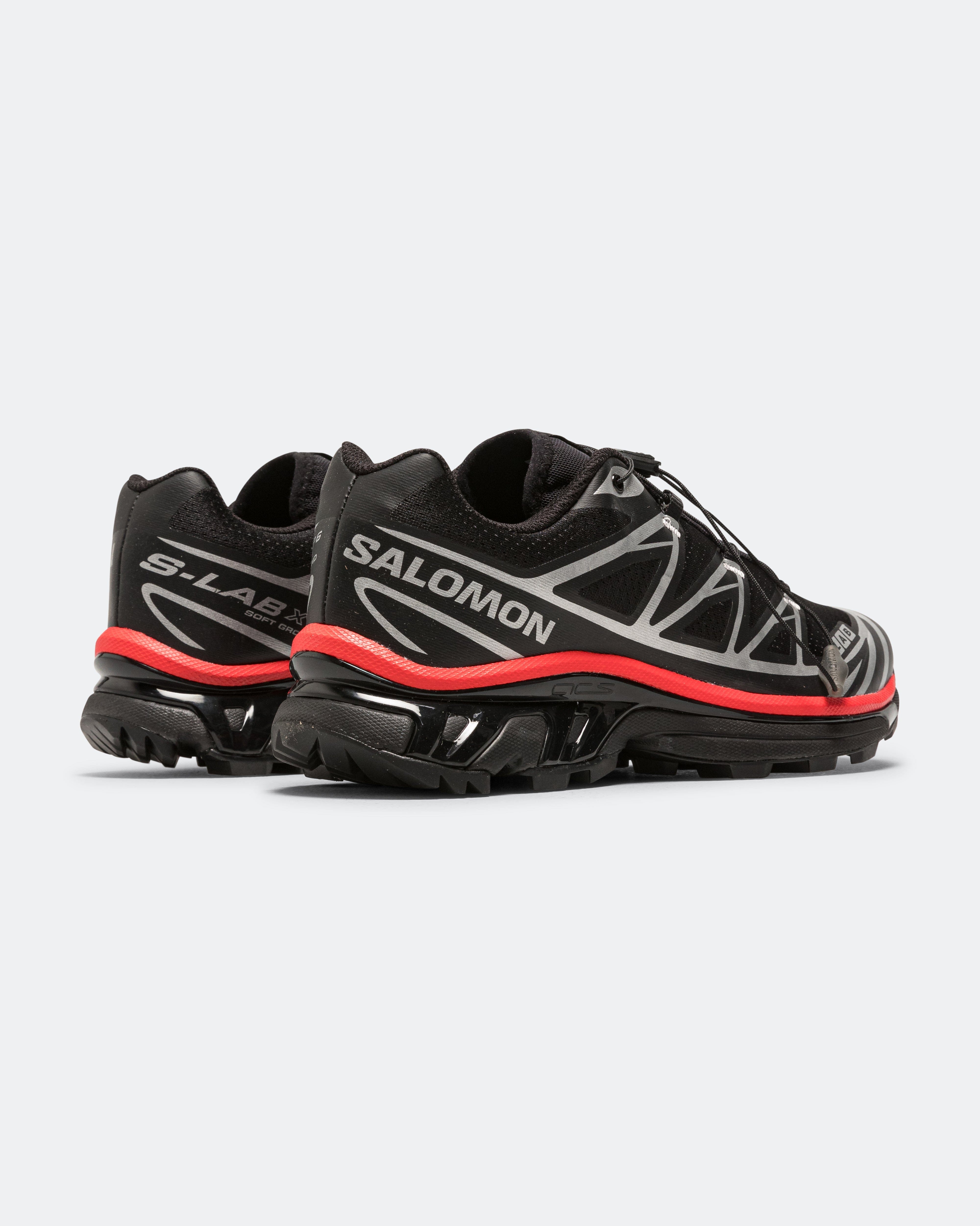 Salomon XT - 6 - Black/Fiery Red - Ftw Silver