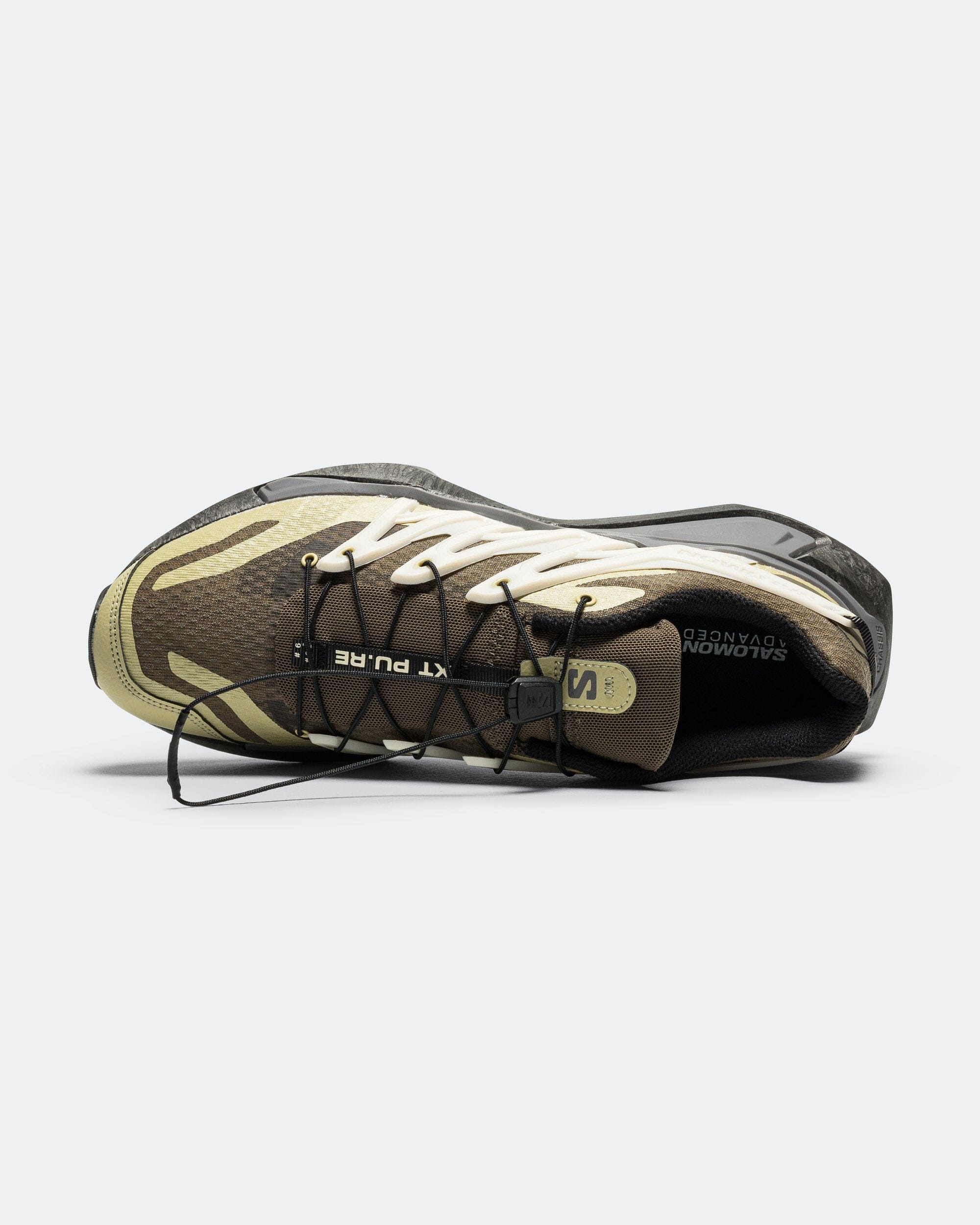 Salomon XT PU.RE Advanced - Stone Grey/Pale Olive Green - Vanilla Ice
