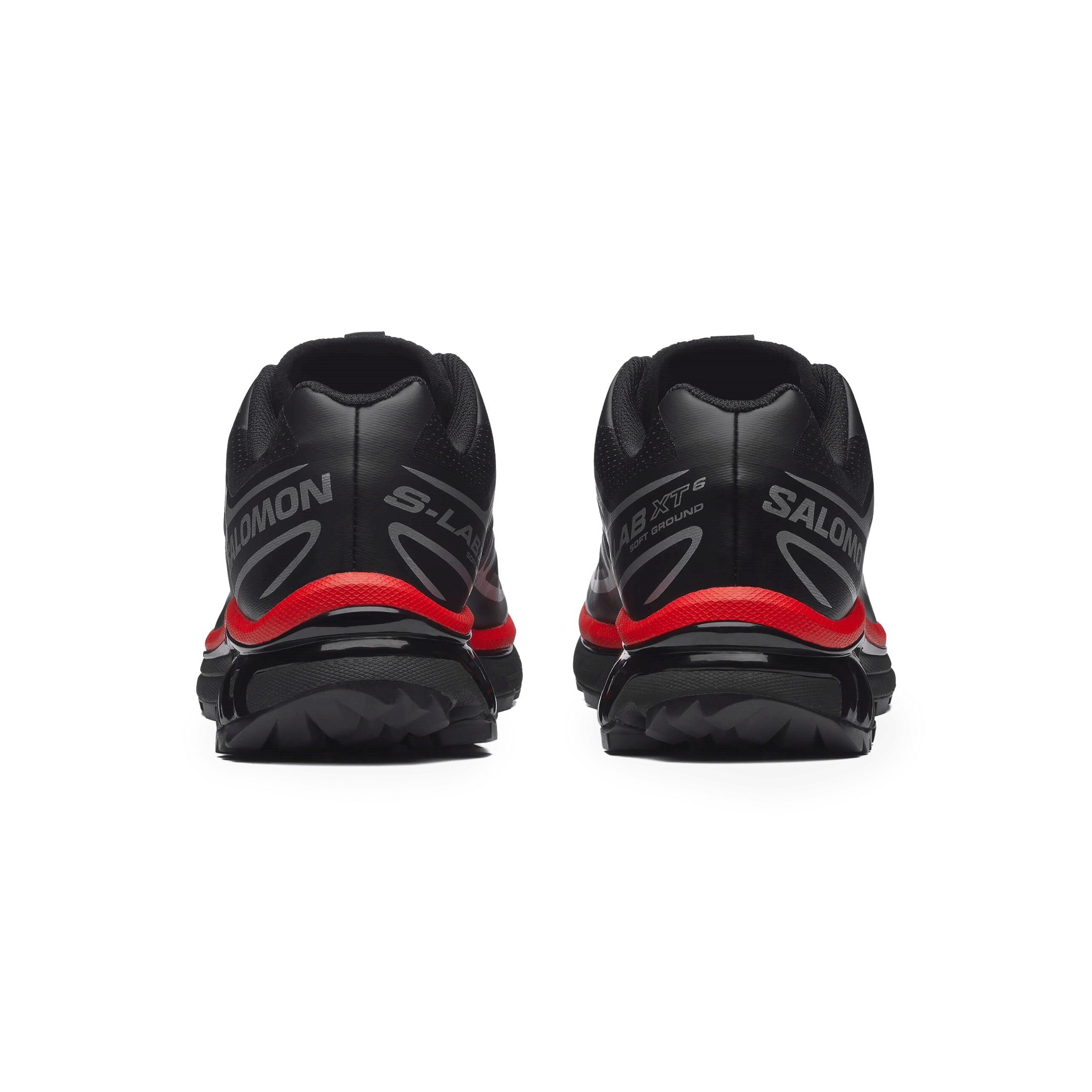 Salomon Men's XT - 6 Black/Fiery Red/Footwear Silver