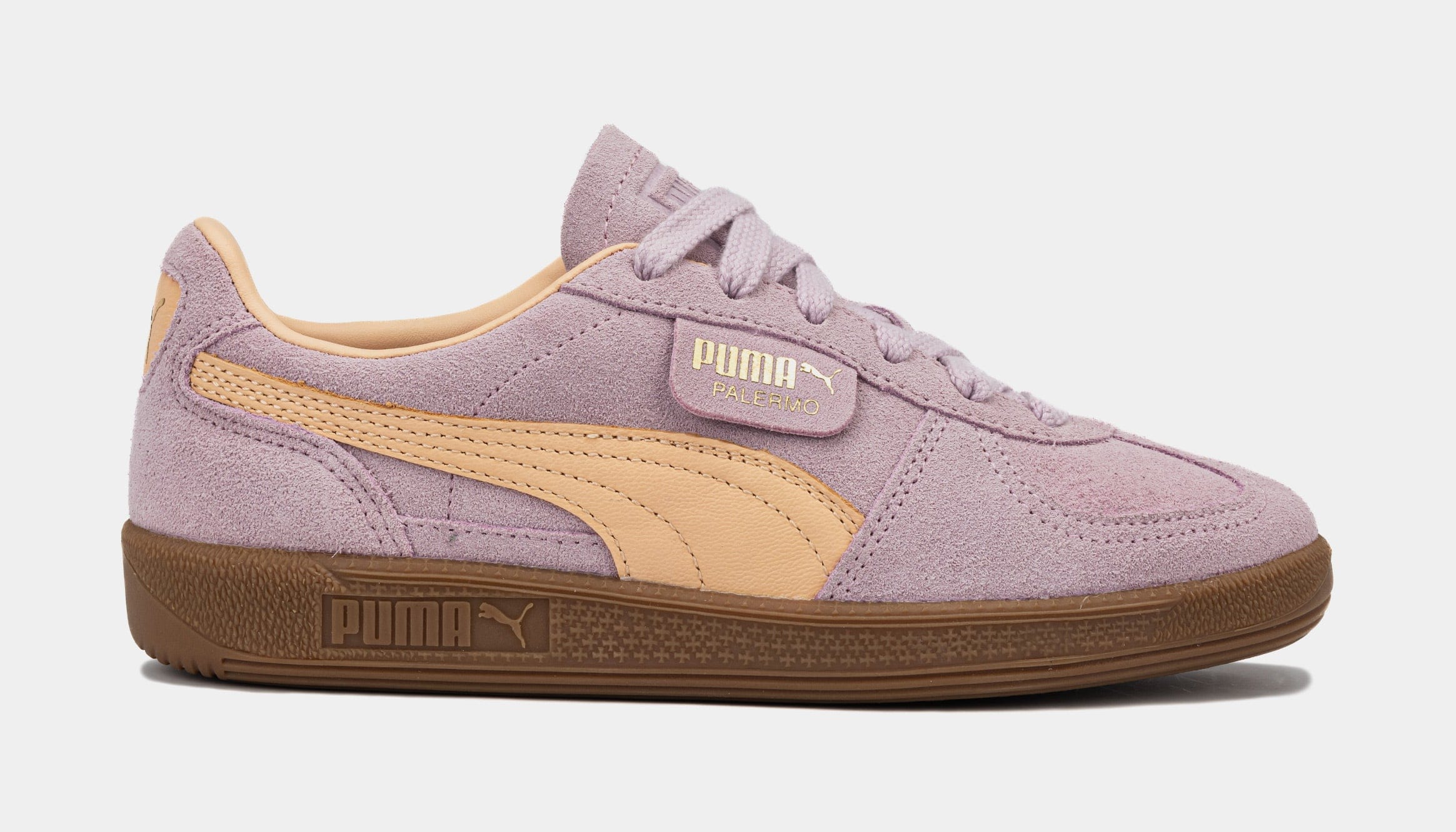 PUMA Palermo Womens Lifestyle Shoes (Grape/Peach)