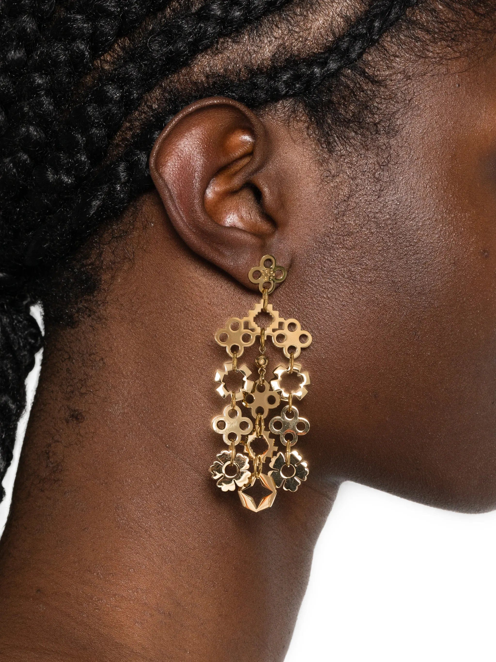 Tory Burch Forget Me Not chandelier earrings