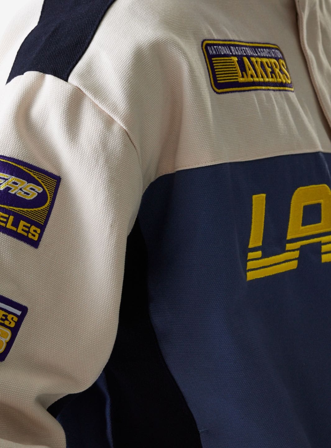 New Era LA Lakers NBA Dark Blue Motorsports Jacket