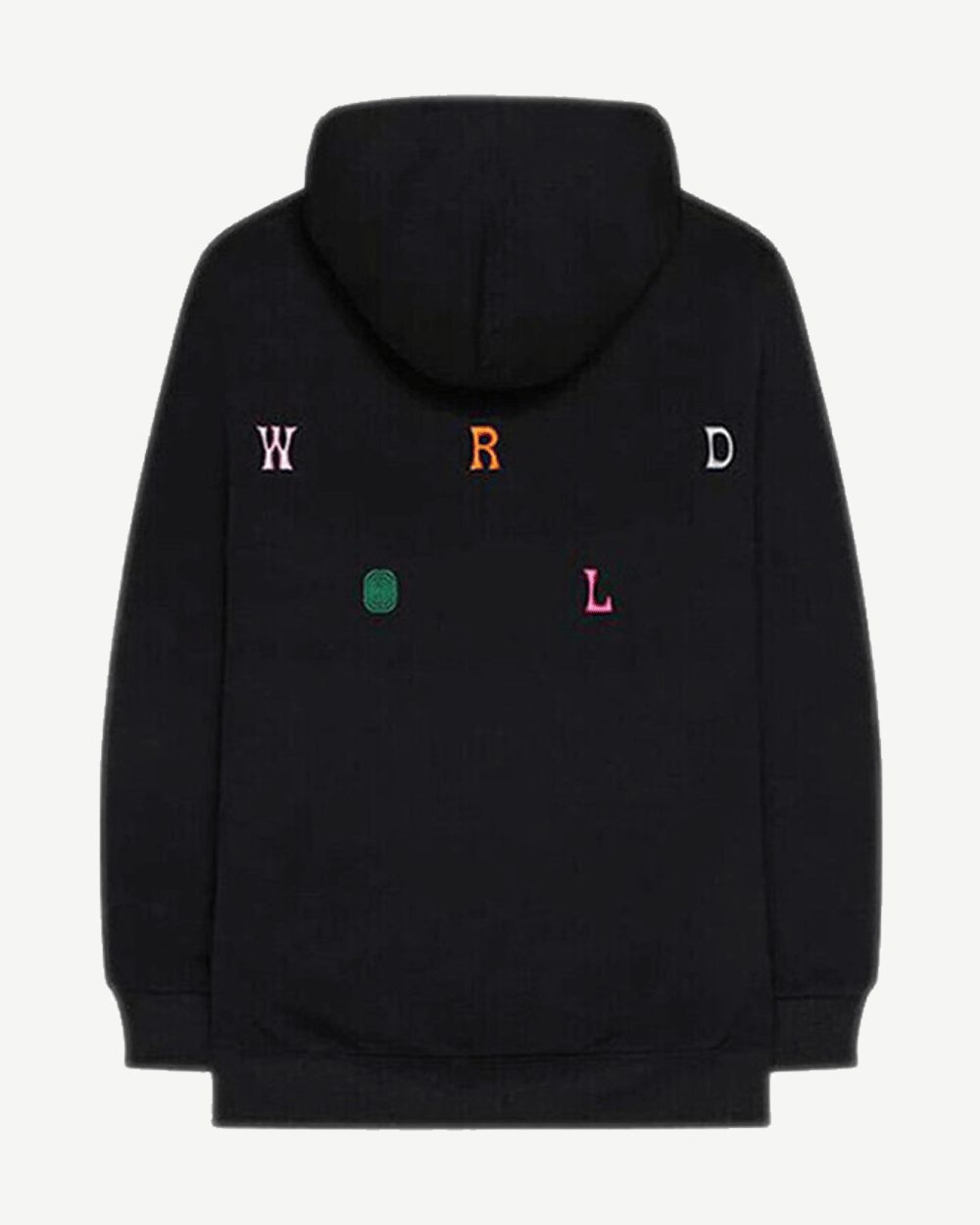 TRAVIS SCOTT ASTROWORLD SCATTERED BLACK HOODIE (NEW)