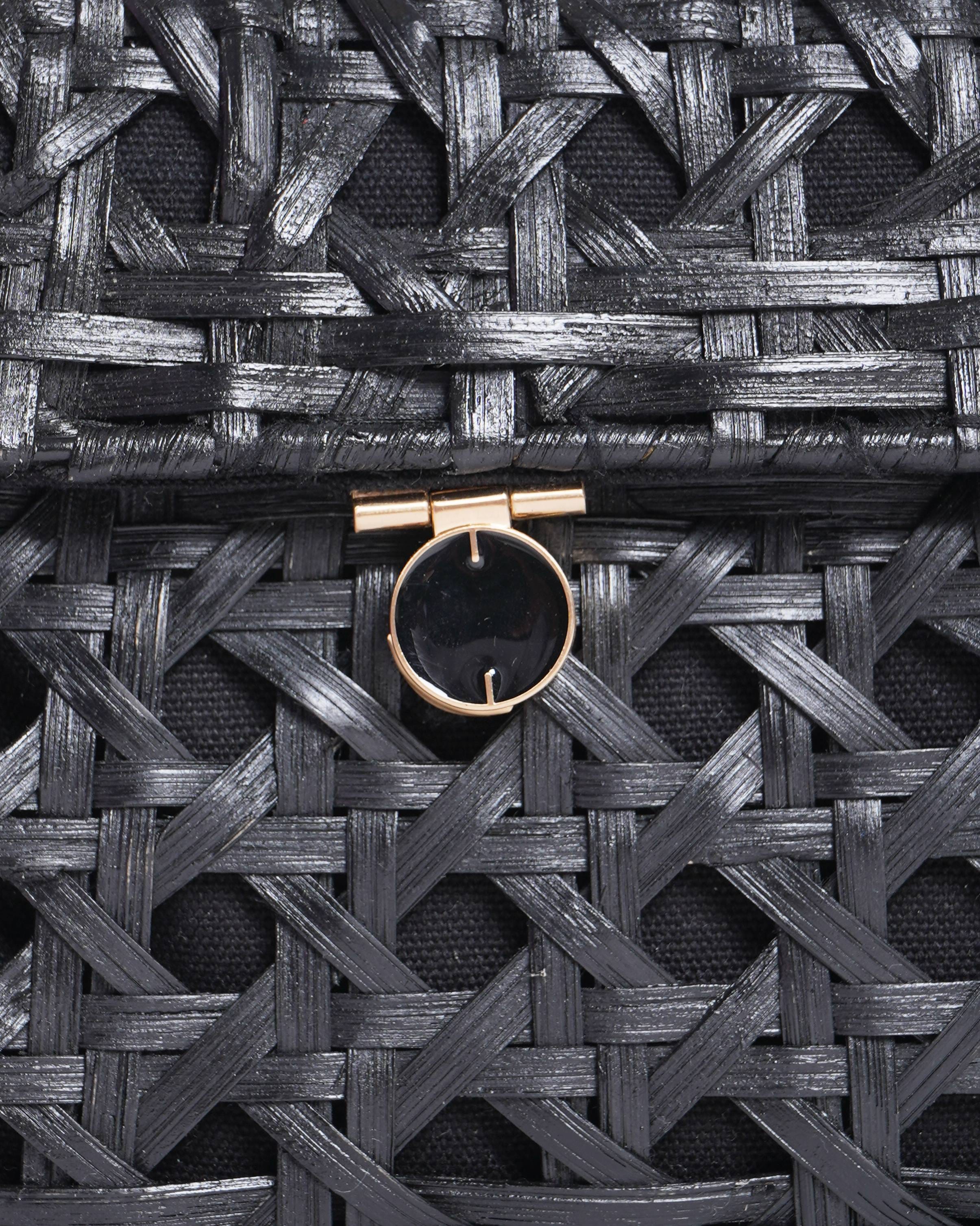 Cult Gaia Black Sybil Crossbody Bag