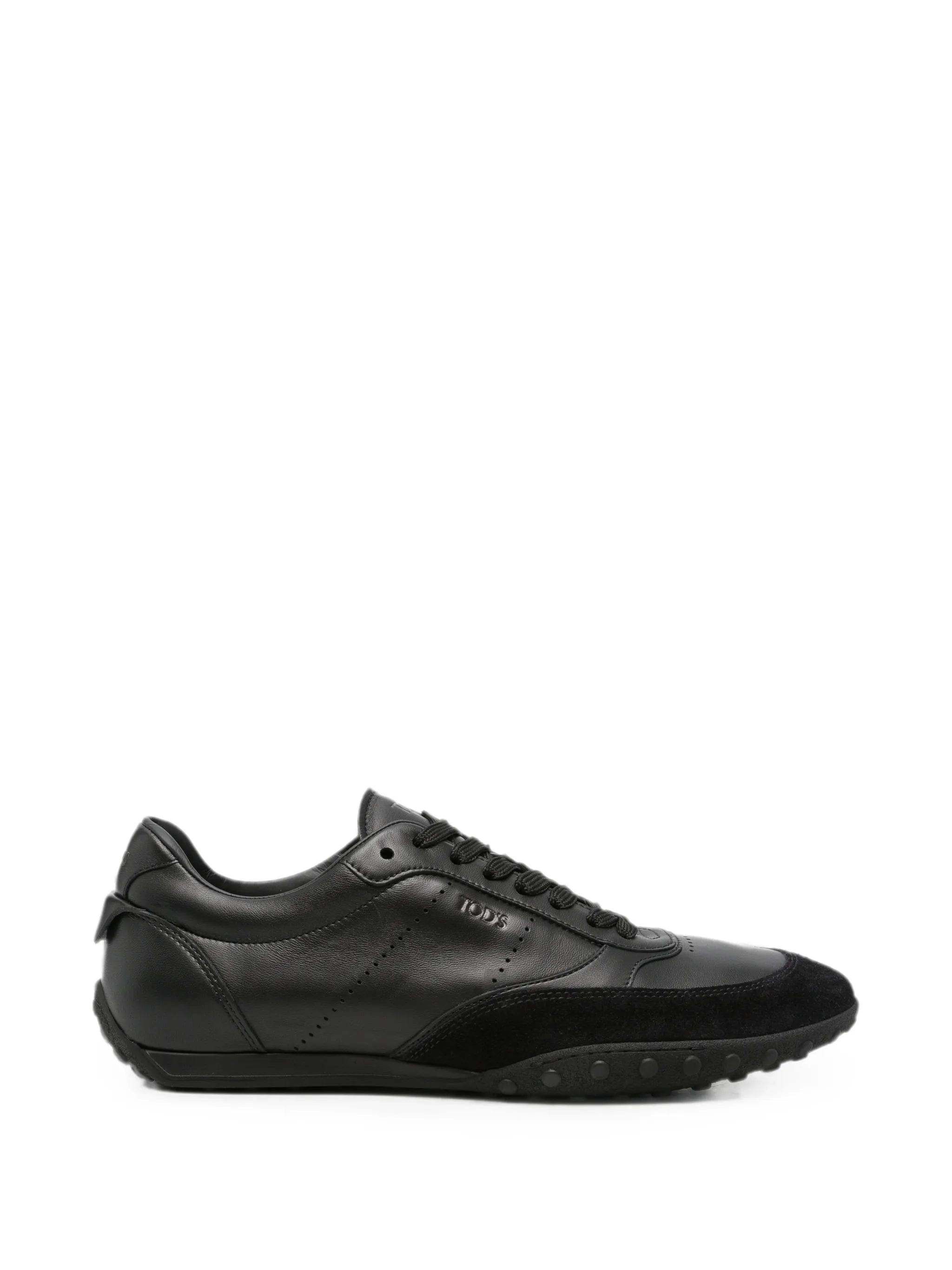Tod's logo - debossed panelled sneakers