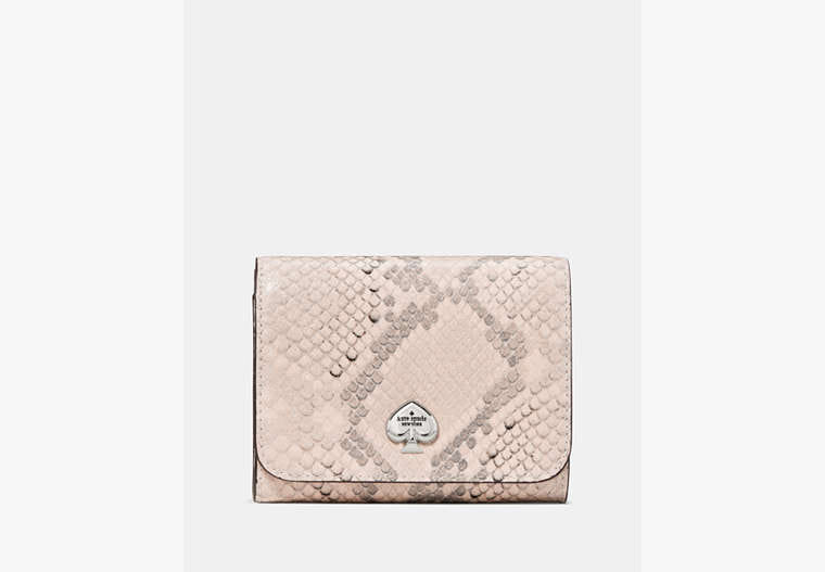 Kate Spade Kayla Snake Small L - zip Flap Wallet
