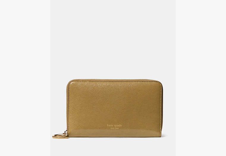 Kate Spade Halo Glazed Zip Around Wallet