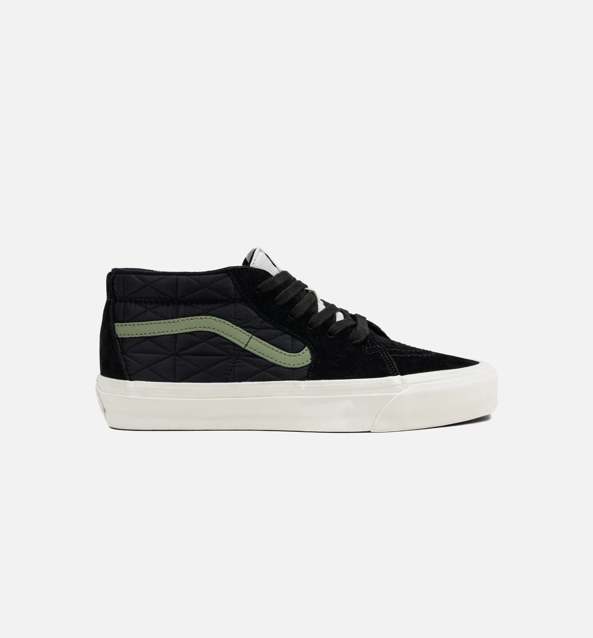 Vans Sk8 Mid Mens Lifestyle Shoe - White/Black/Green