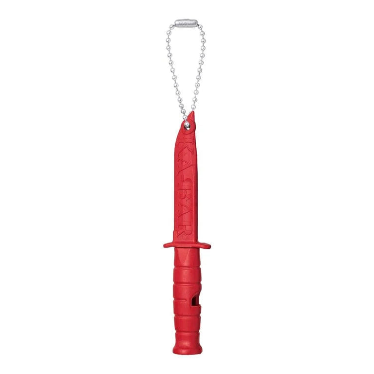 Supreme Ka - Bar Emergency Whistle Keychain Red
