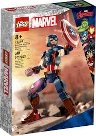 LEGO Avengers Captain America Construction Figure 76258