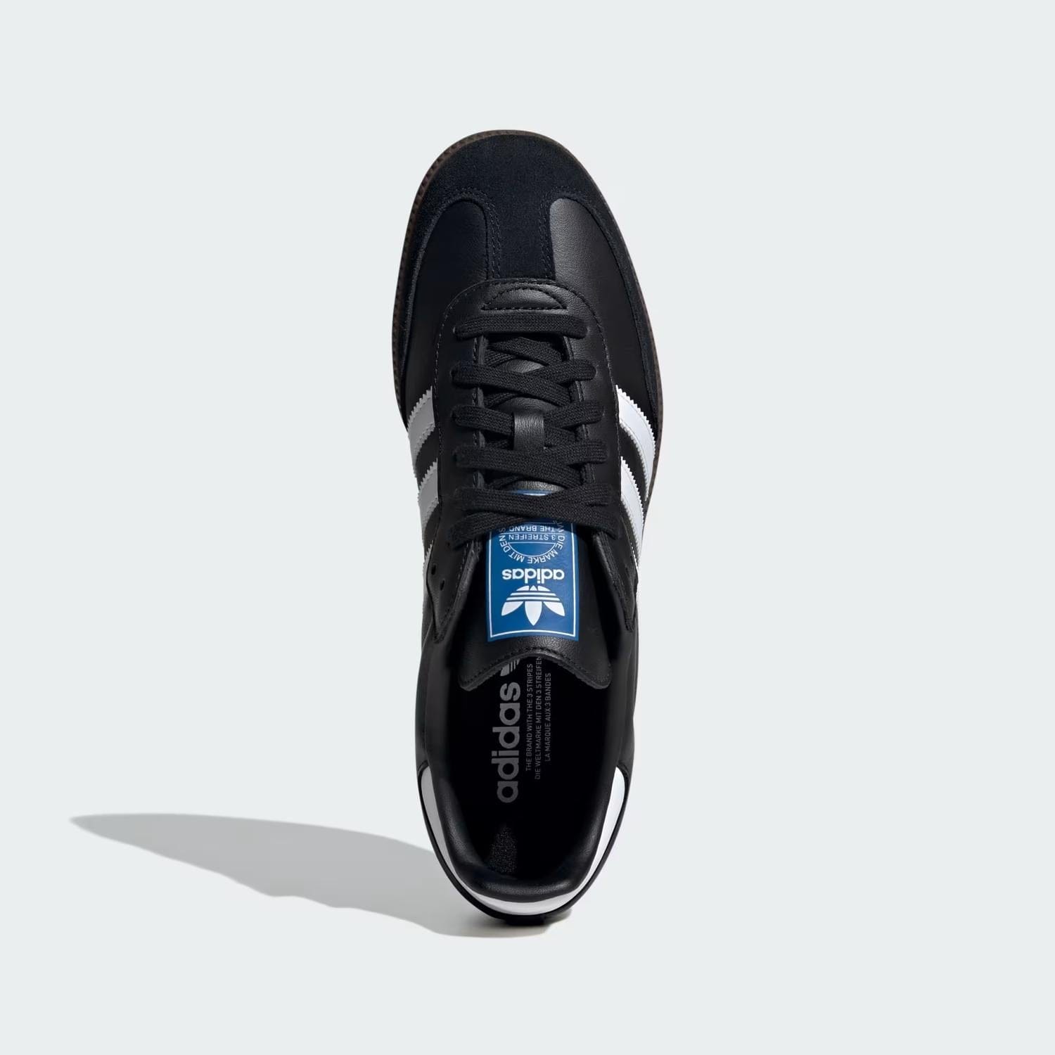 Classic Men's Samba Classic Sneakers In Cblack/ftwwht/cblack