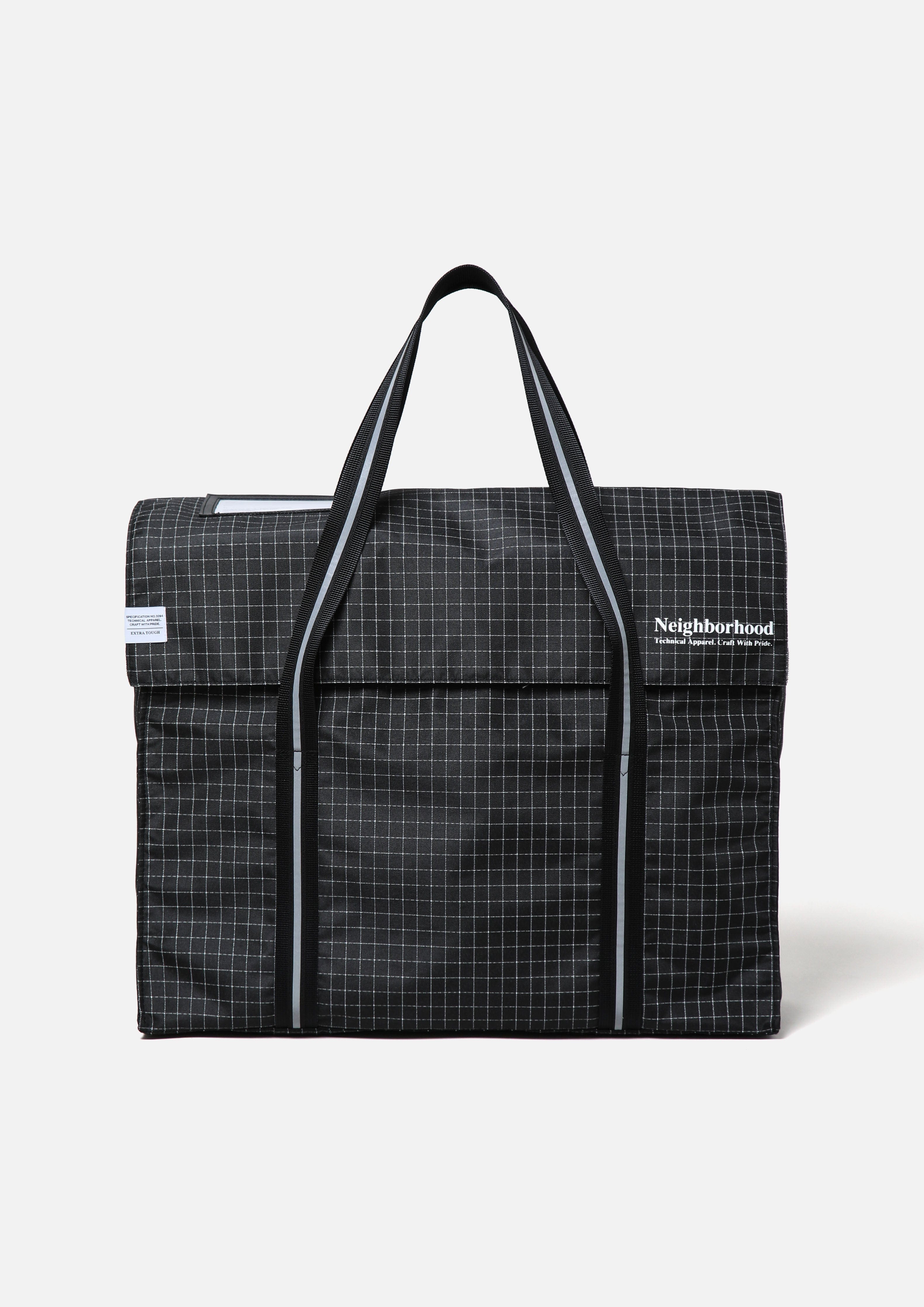 Neighborhood REFLECTIVE FLAP TOTE BAG