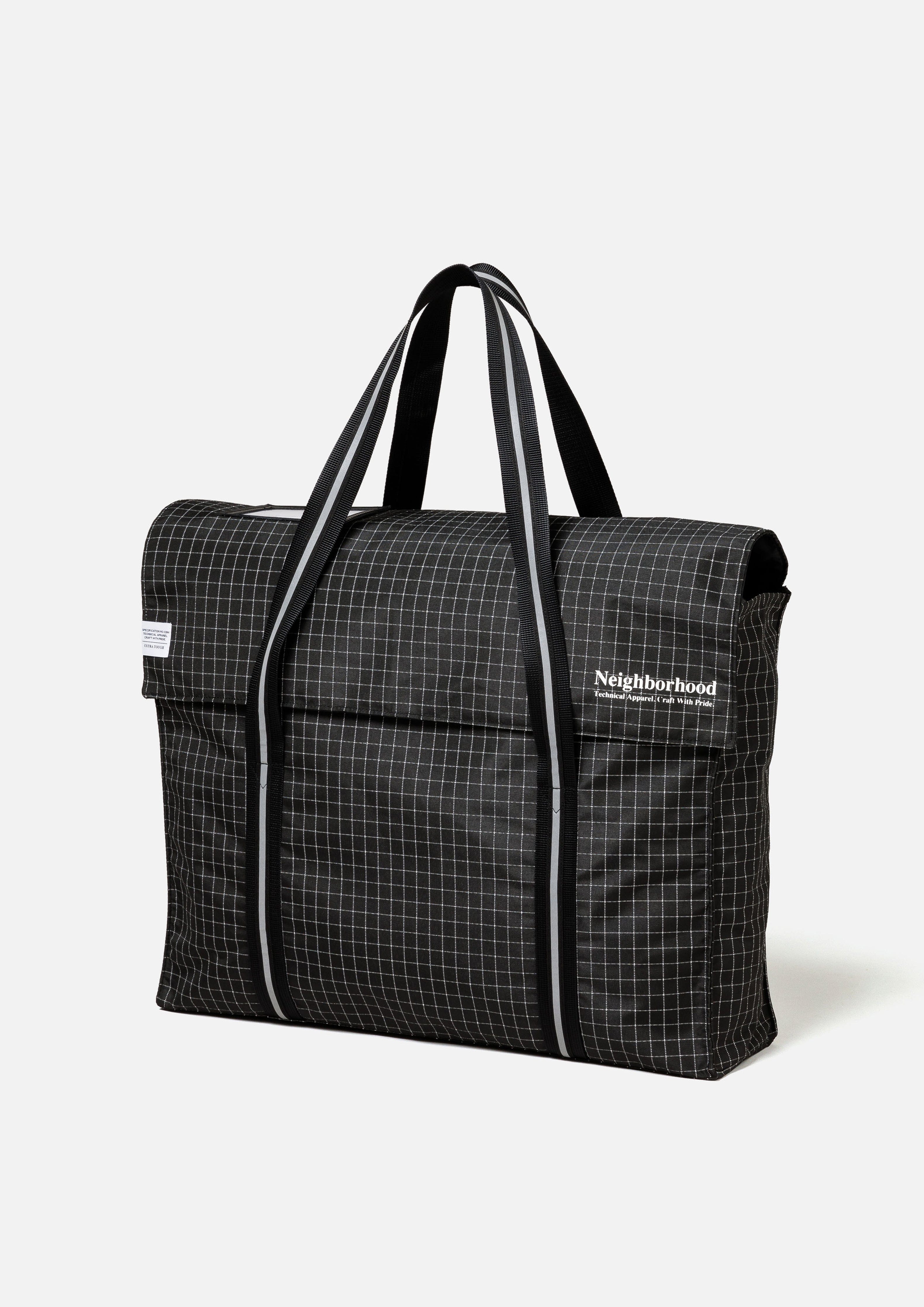 Neighborhood REFLECTIVE FLAP TOTE BAG