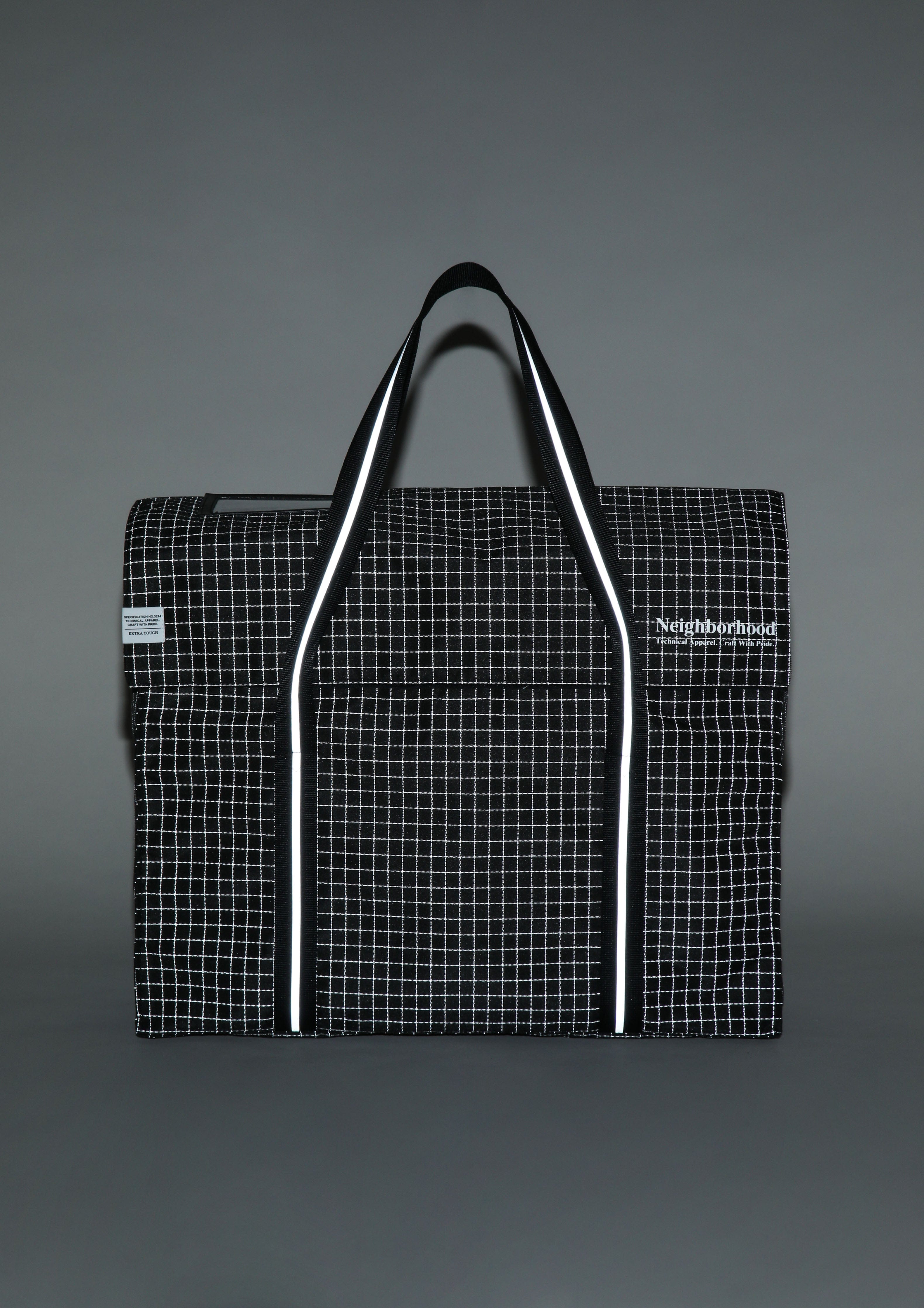 Neighborhood REFLECTIVE FLAP TOTE BAG