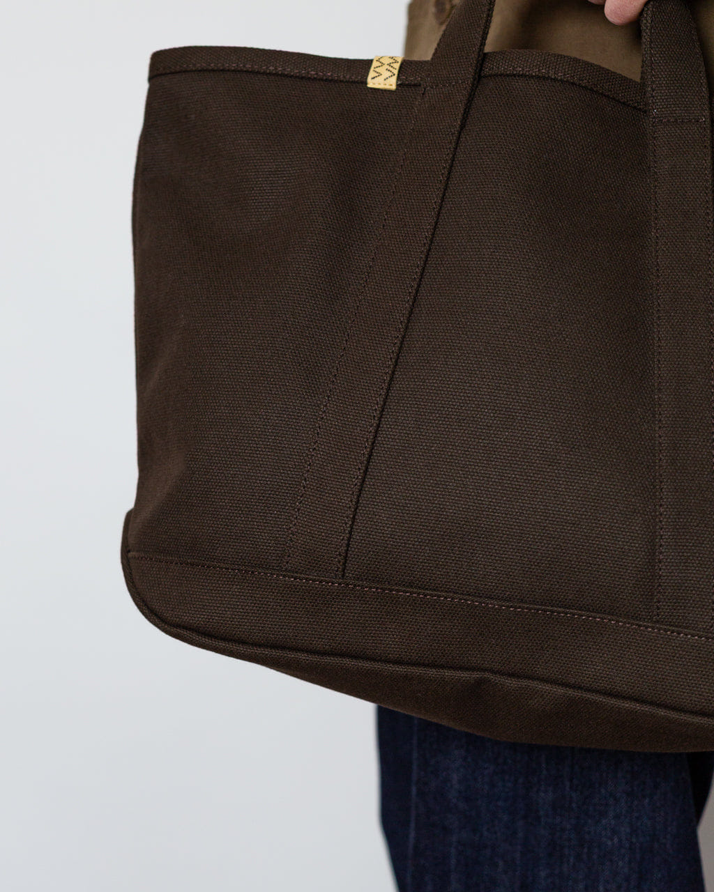 Visvim Canvas Rime Tote M - Charcoal