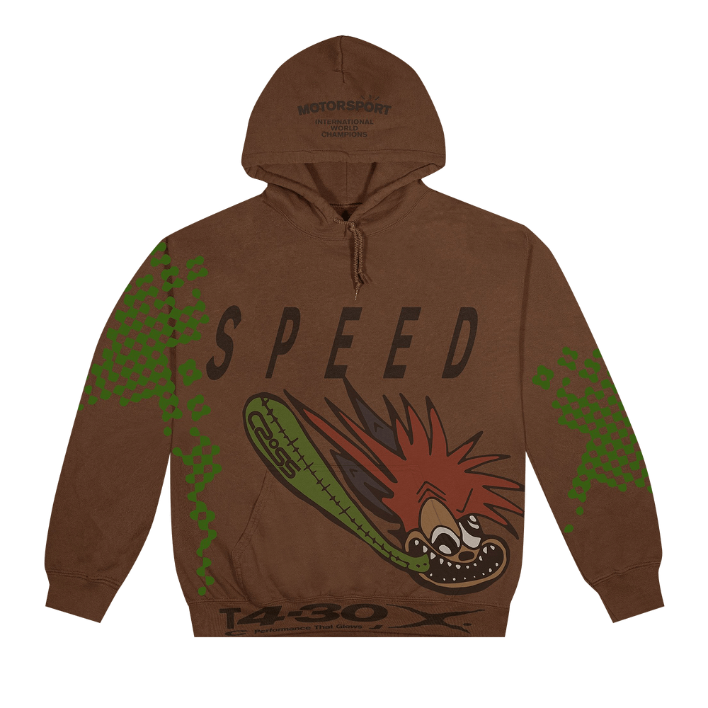 Travis Scott Cactus Jack by Travis Scott Speed Hoodie Brown