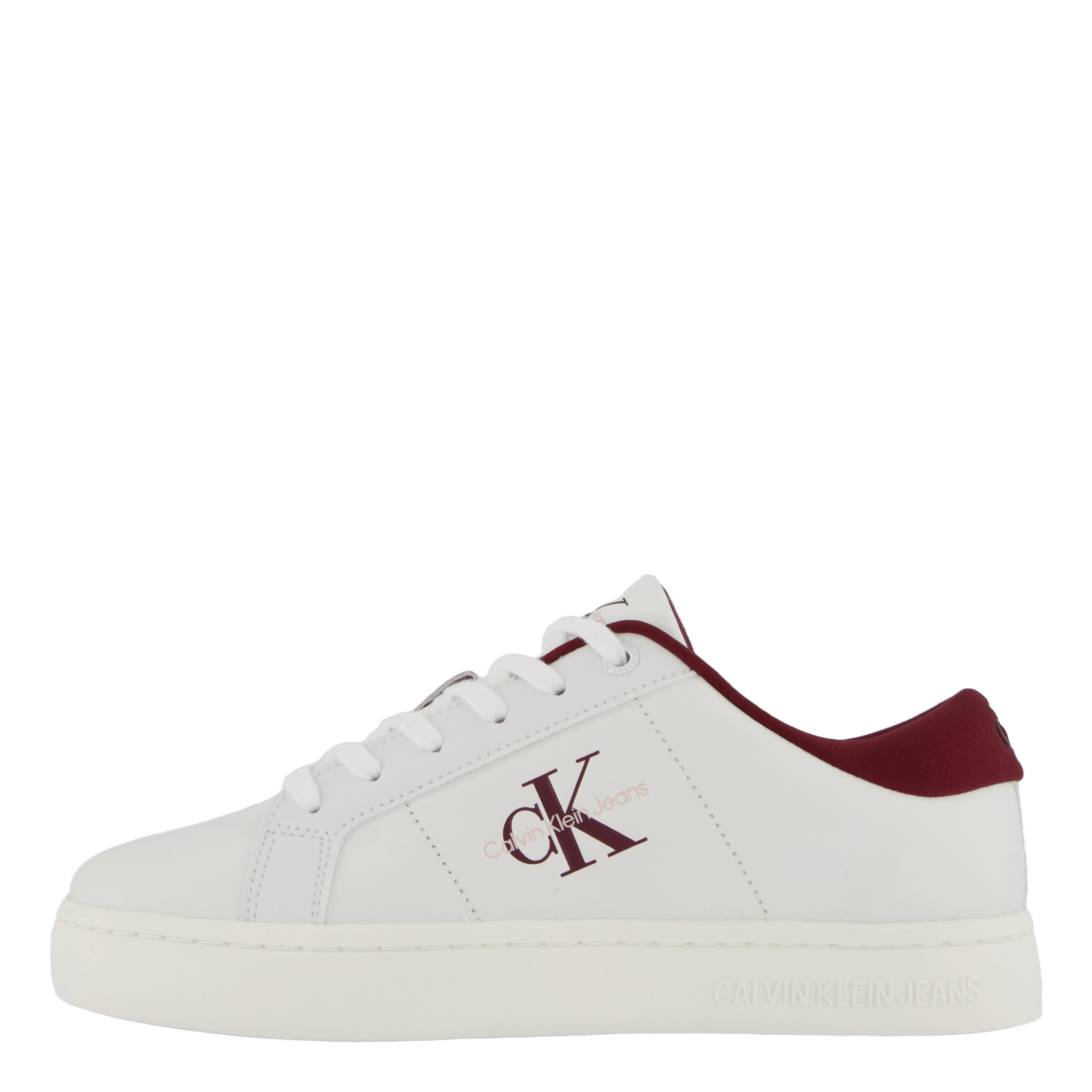 Calvin Klein Classic Cupsole Lowlaceup Lth Bright White/andorra