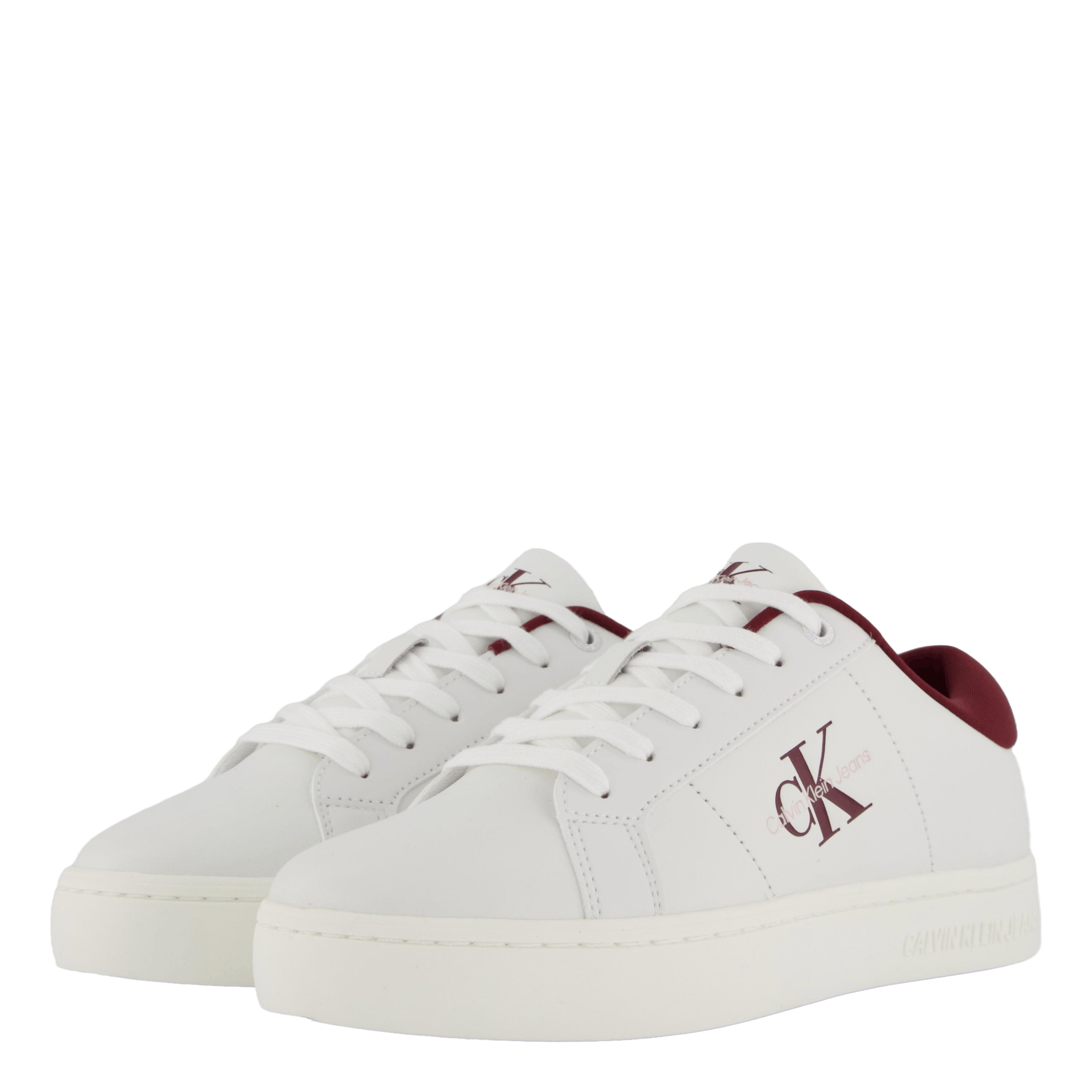 Calvin Klein Classic Cupsole Lowlaceup Lth Bright White/andorra