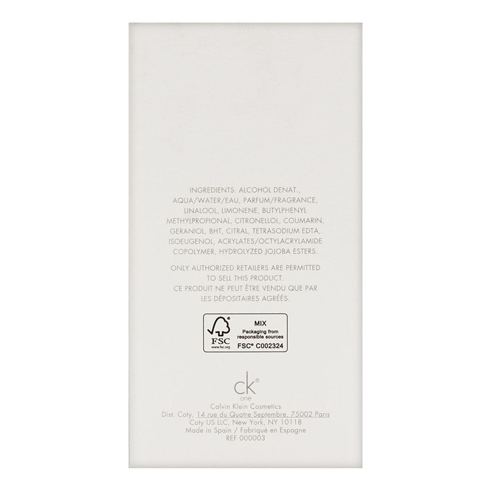 Calvin Klein CK One by Calvin Klein