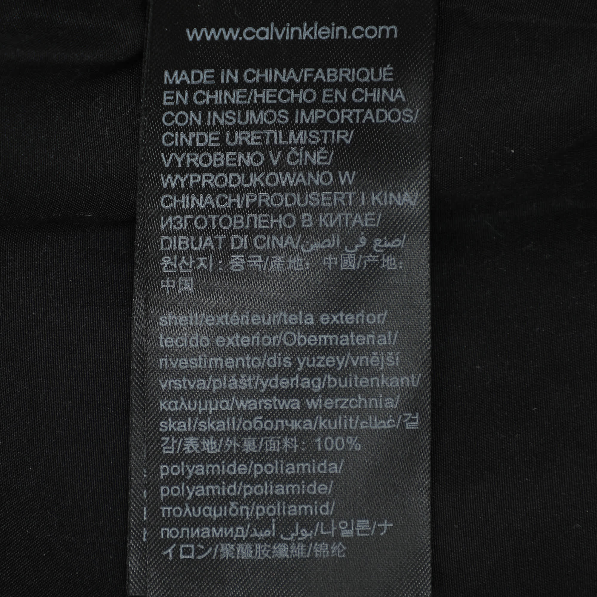 Calvin Klein Magenta Nylon Hoodie Jacket