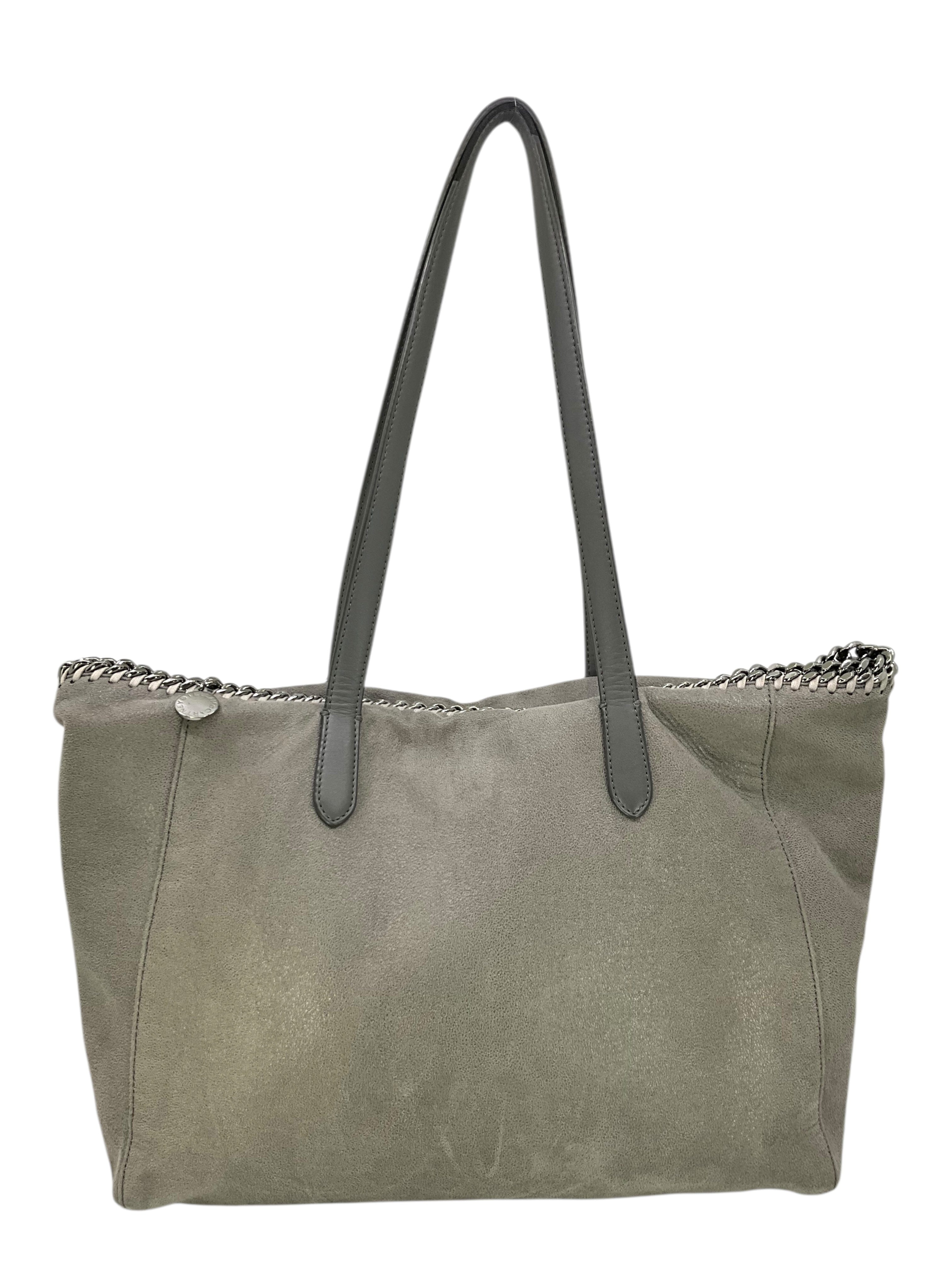 Stella Mccartney Vegan Suede Chain Link Tote