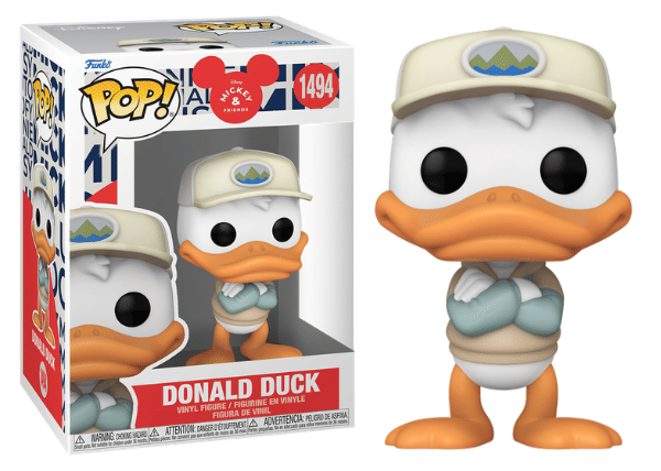 Funko Pop! Donald Duck, Disney 1494 Vinyl Figure in PopShield Protector