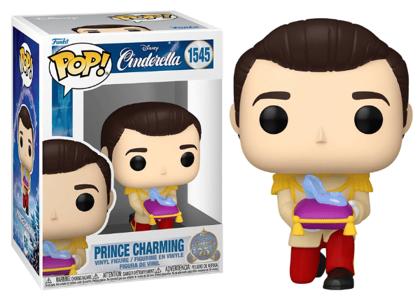 Funko Pop! Prince Charming, Cinderella 1545 Vinyl Figure in PopShield Protector
